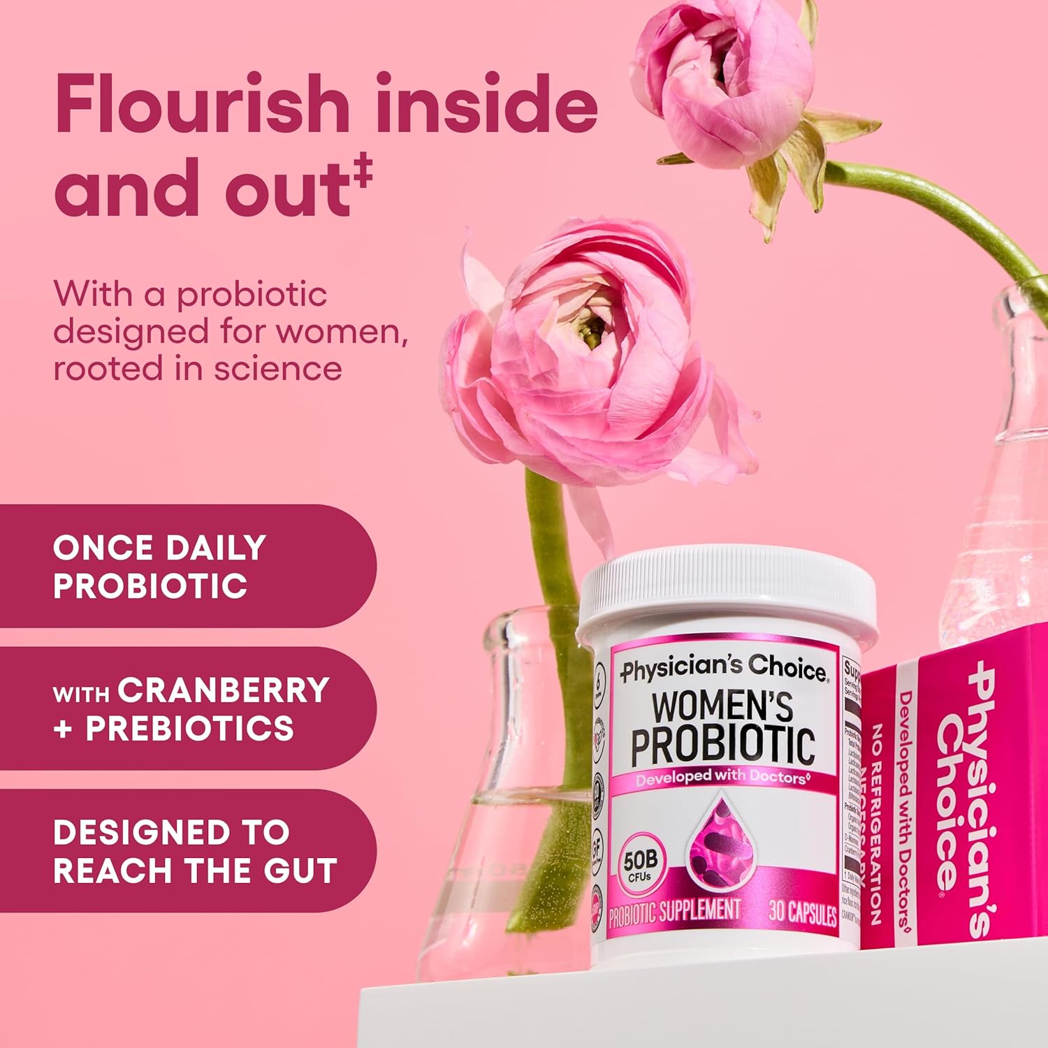 Secondary Images for Physician's CHOICE Probiotics for Women