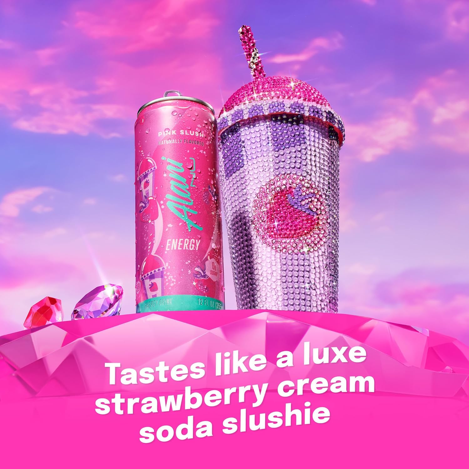 Highlights the product's unique and indulgent flavor profile to appeal to consumers seeking a premium beverage experience.