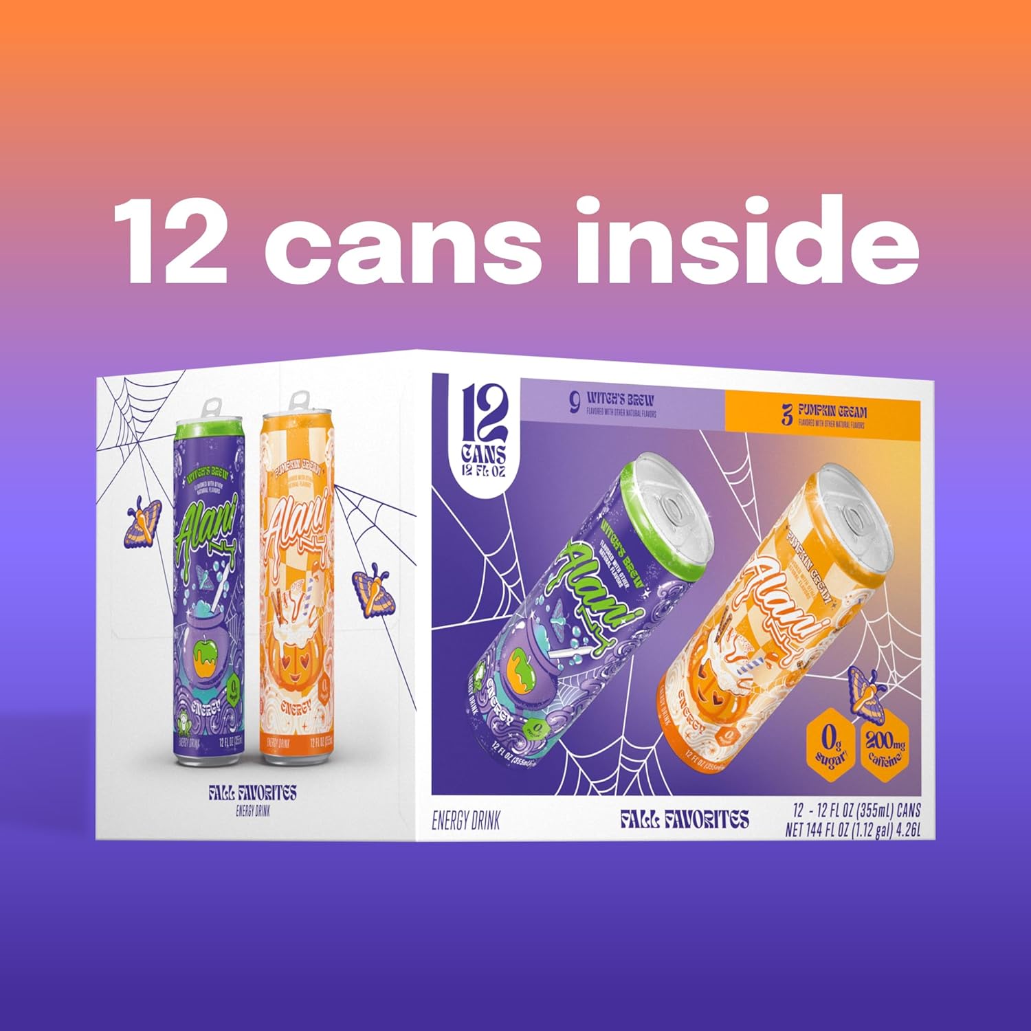 Informs the customer about the exact number of cans included in the package, emphasizing the value proposition. Showcases the different flavors or types of energy drinks included in the package,…