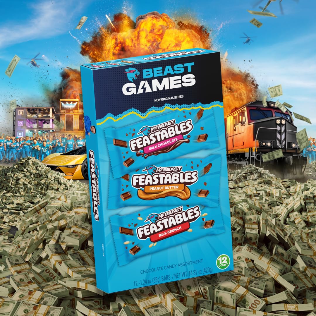Secondary Images for Feastables Beast Games Chocolate Bar Box