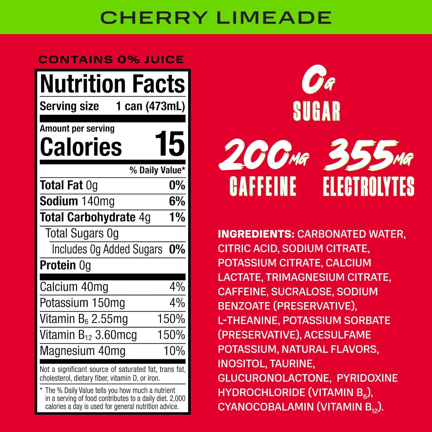 Secondary Images for PRIME Energy CHERRY LIMEADE