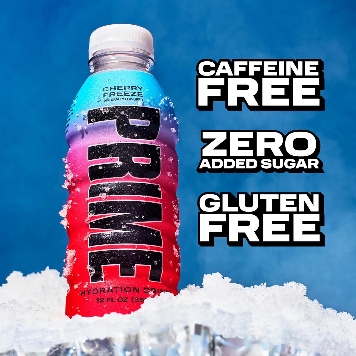 Highlights multiple health-conscious benefits of the drink to appeal to health-aware consumers looking for a refreshing beverage without common additives.
