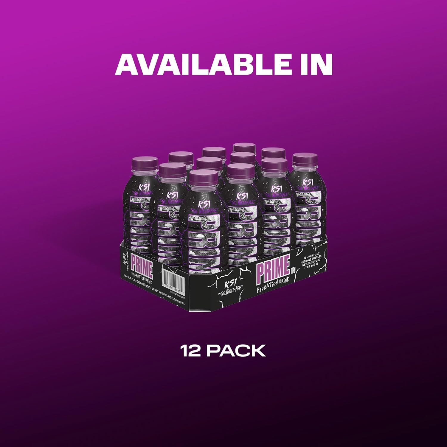 Shows that the product is available in a 12-pack bundle, informing customers about packaging options and quantity.