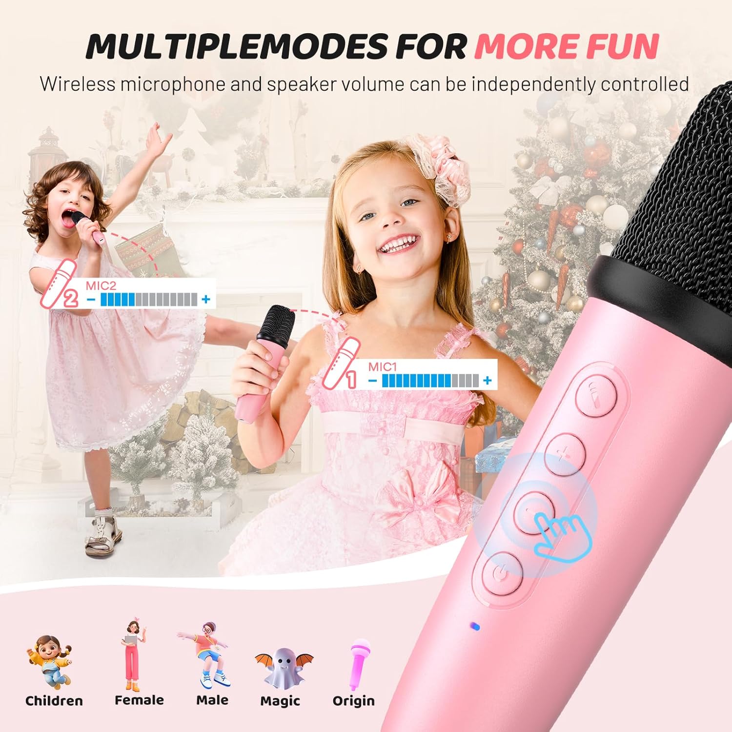 Secondary Images for SUDOTACK Mini Karaoke Machine for Kids
