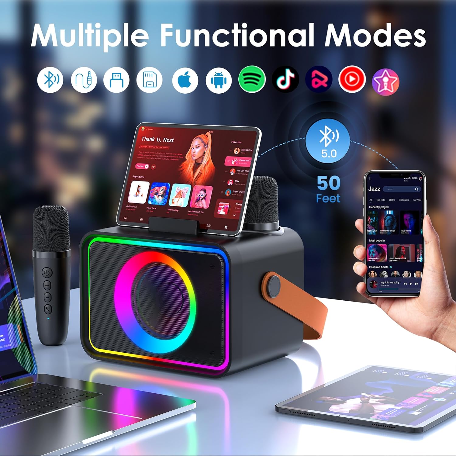 Secondary Images for Karaoke Machine