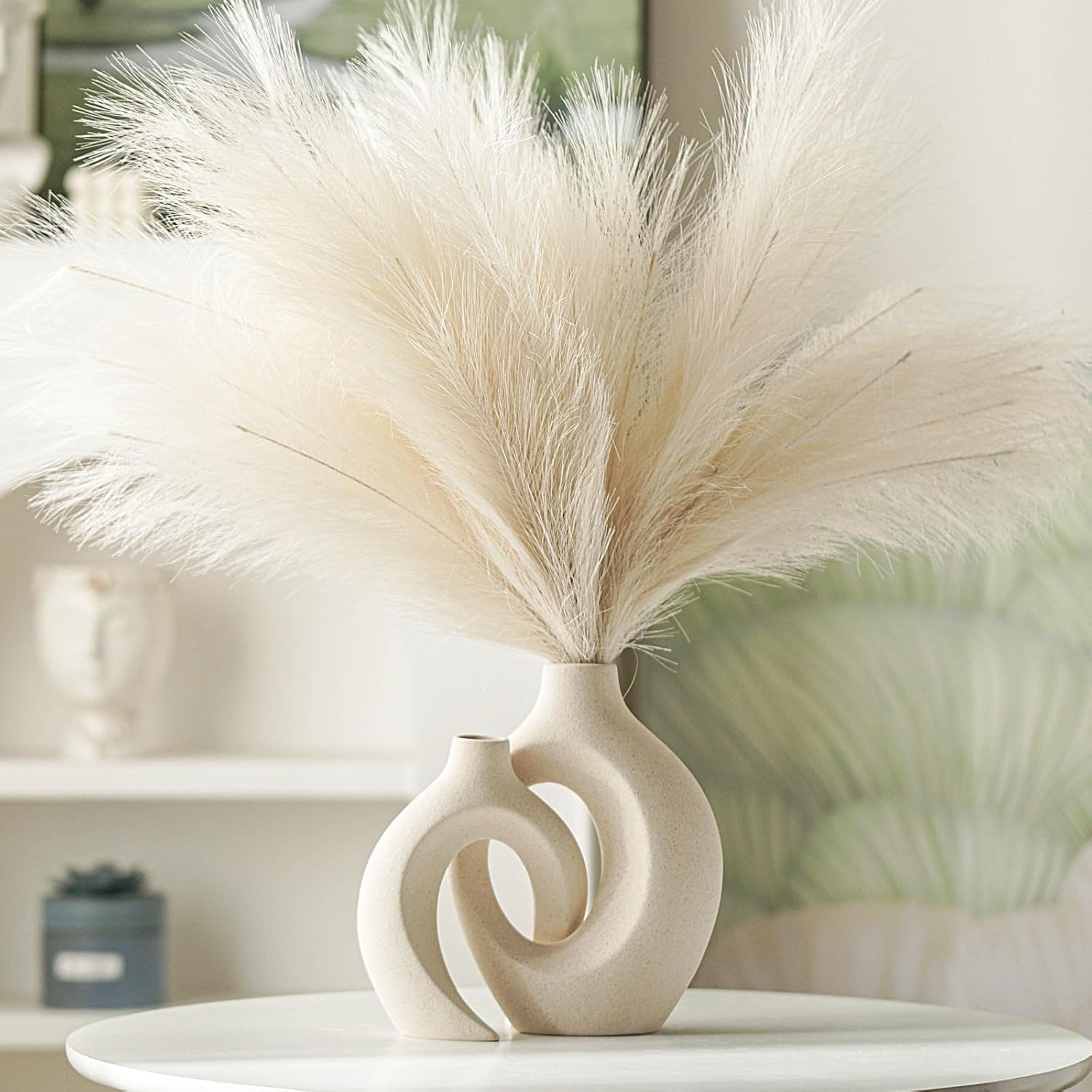 Showcases the product in a stylish home setting to demonstrate its aesthetic appeal and how it can enhance interior decor.