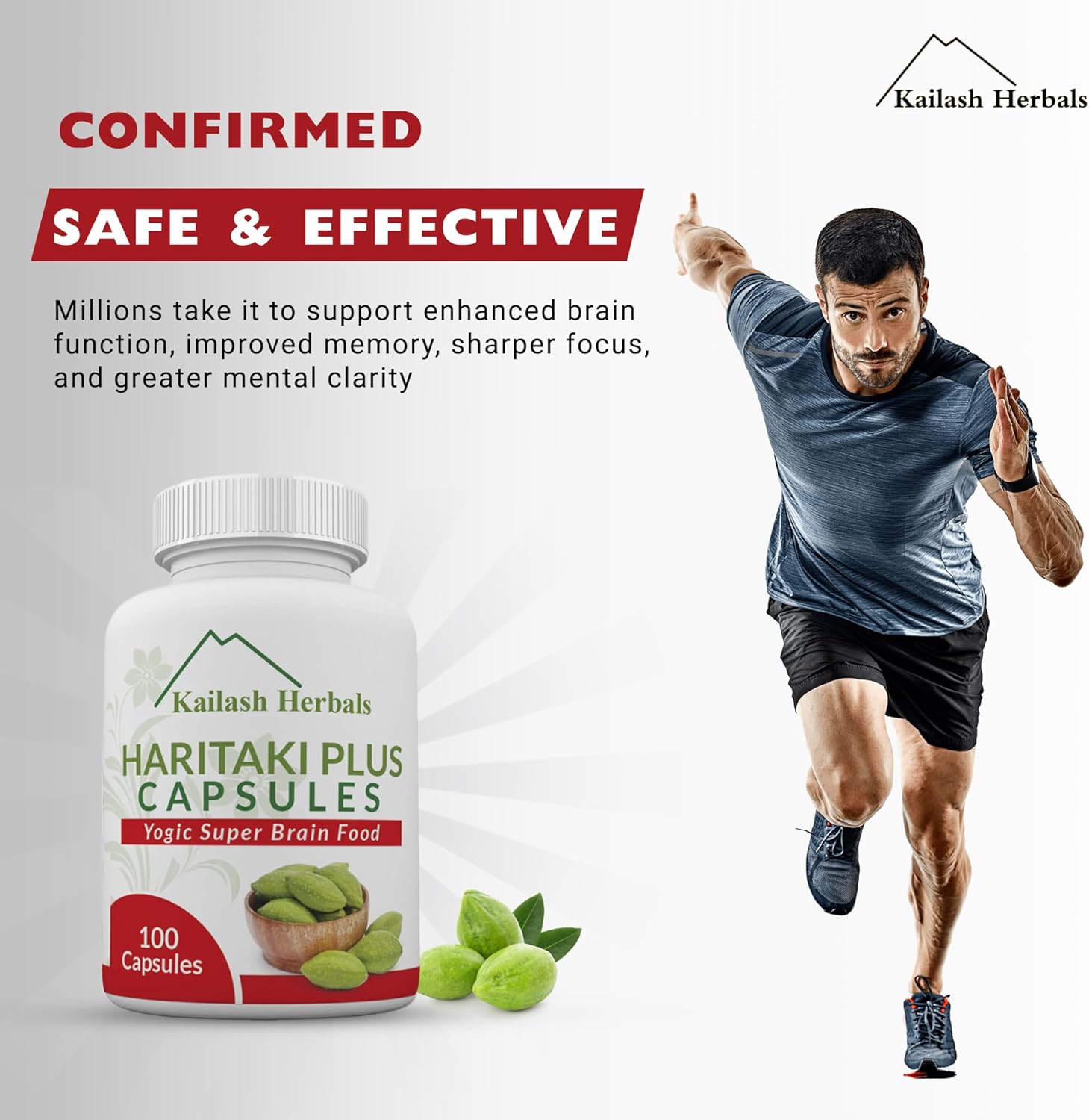 Highlights multiple cognitive benefits of the product to appeal to consumers looking to enhance their mental performance. Emphasizes the product's safety and effectiveness to reassure potential…