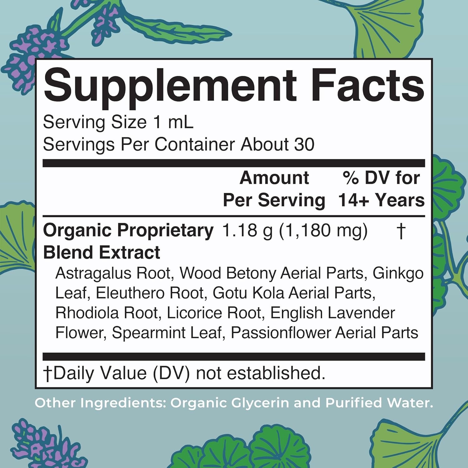 Provides detailed nutritional information and ingredients list for the supplement, allowing customers to make an informed decision about its contents and dosage.