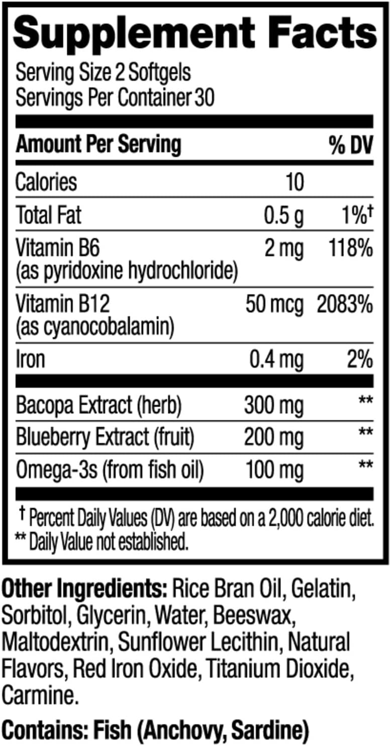 Provides detailed nutritional facts and serving information to help shoppers understand the supplement's contents and dosage.