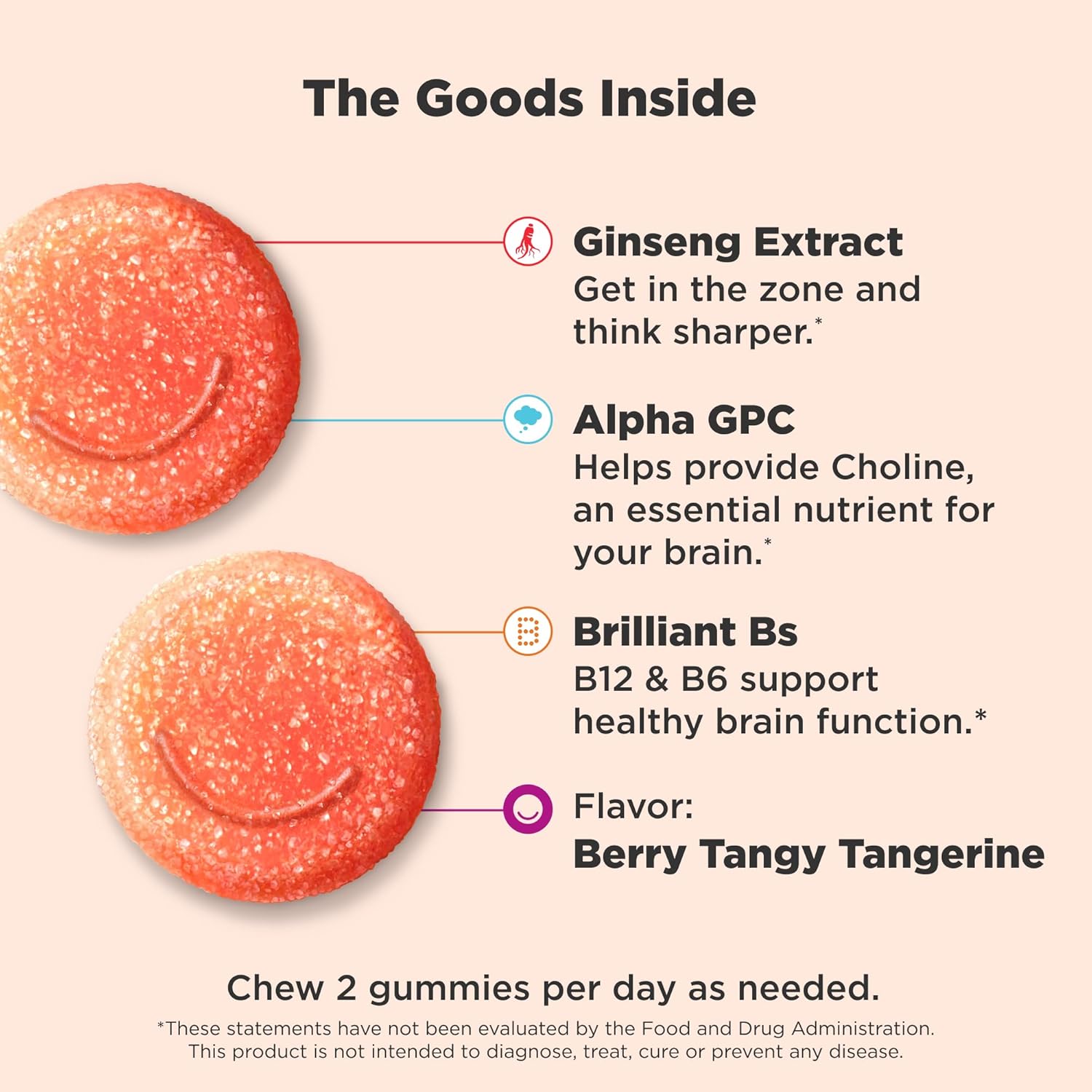 Secondary Images for OLLY Laser Focus Gummy