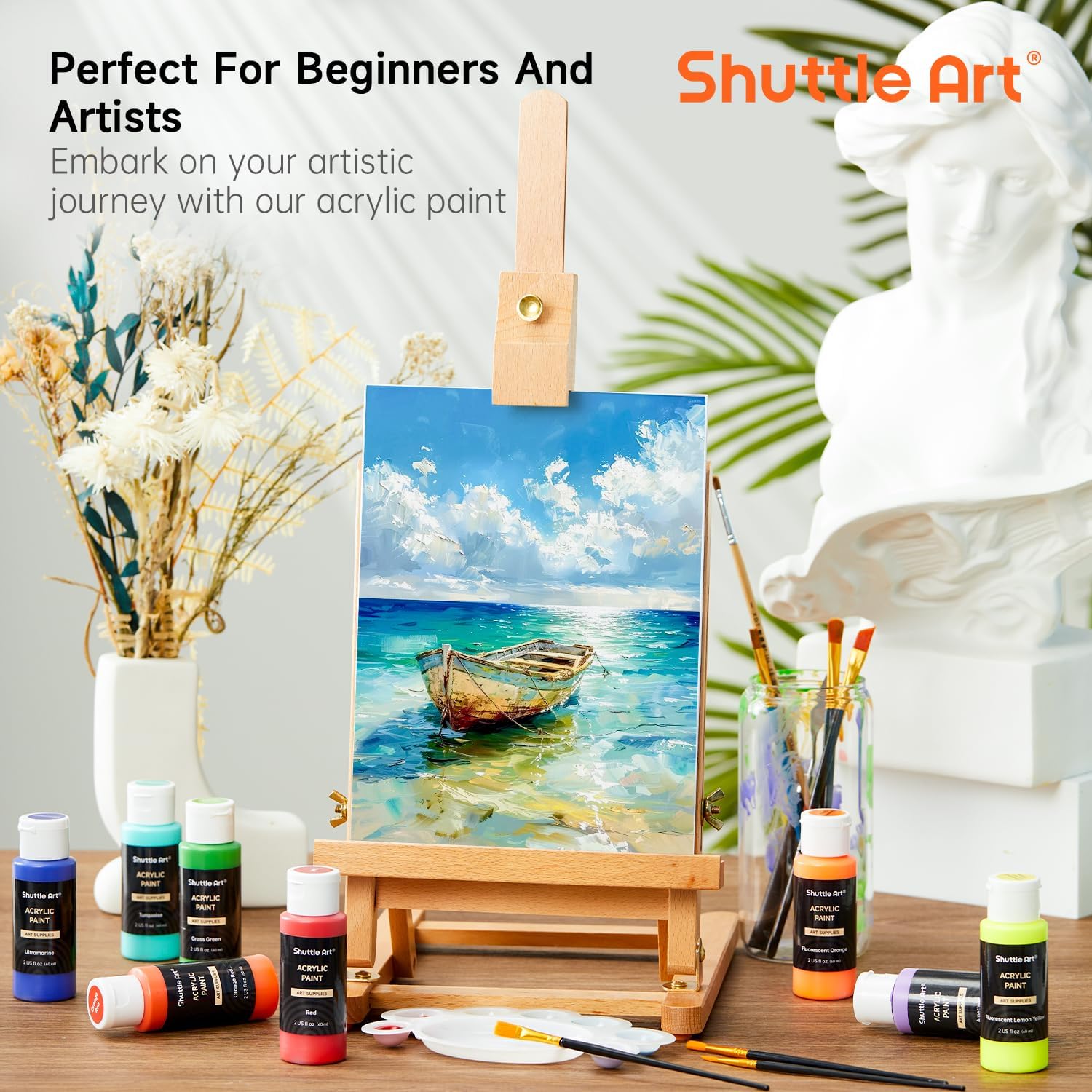 Secondary Images for Shuttle Art Acrylic Paint Set