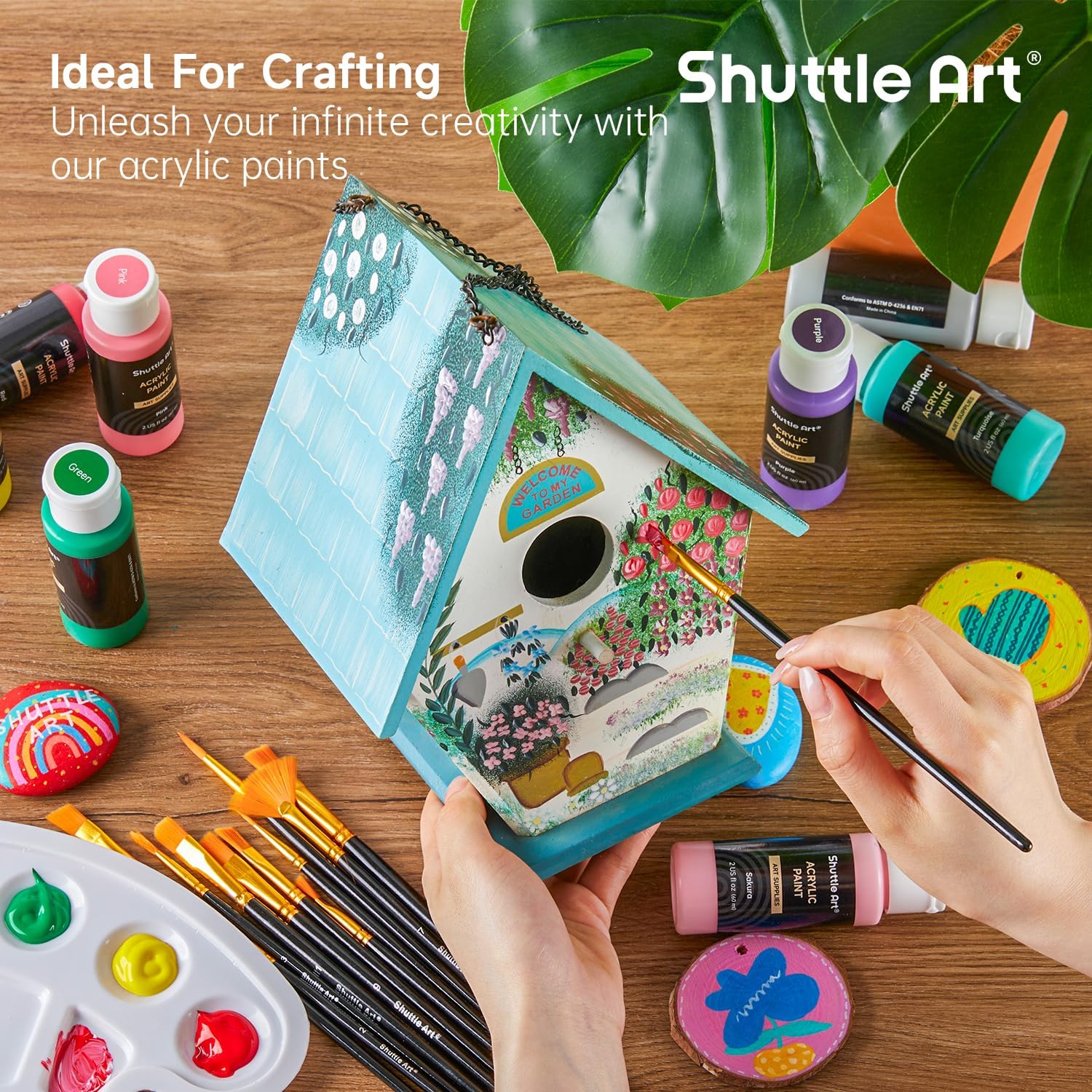 Secondary Images for Shuttle Art Acrylic Paint Set