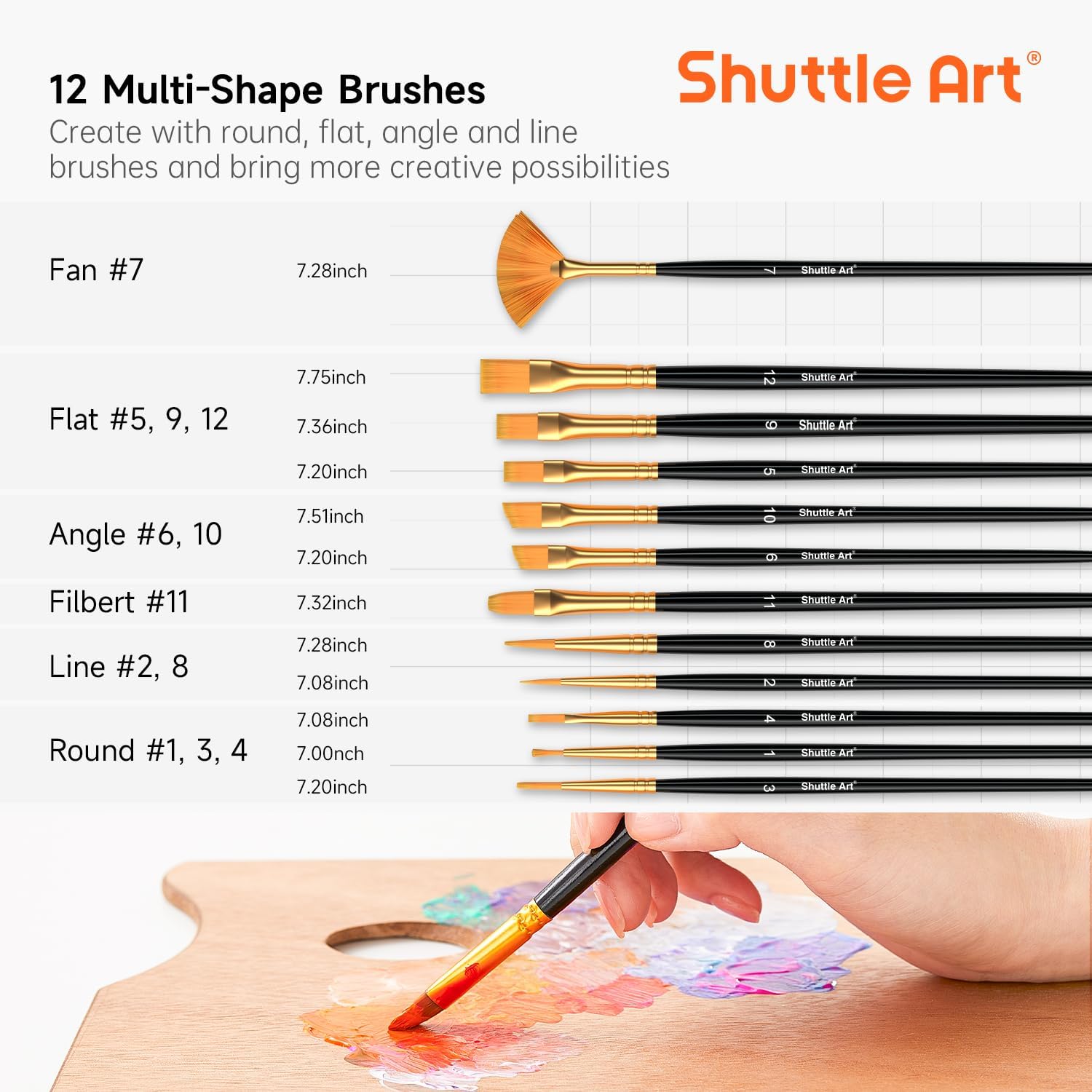 Secondary Images for Shuttle Art Acrylic Paint