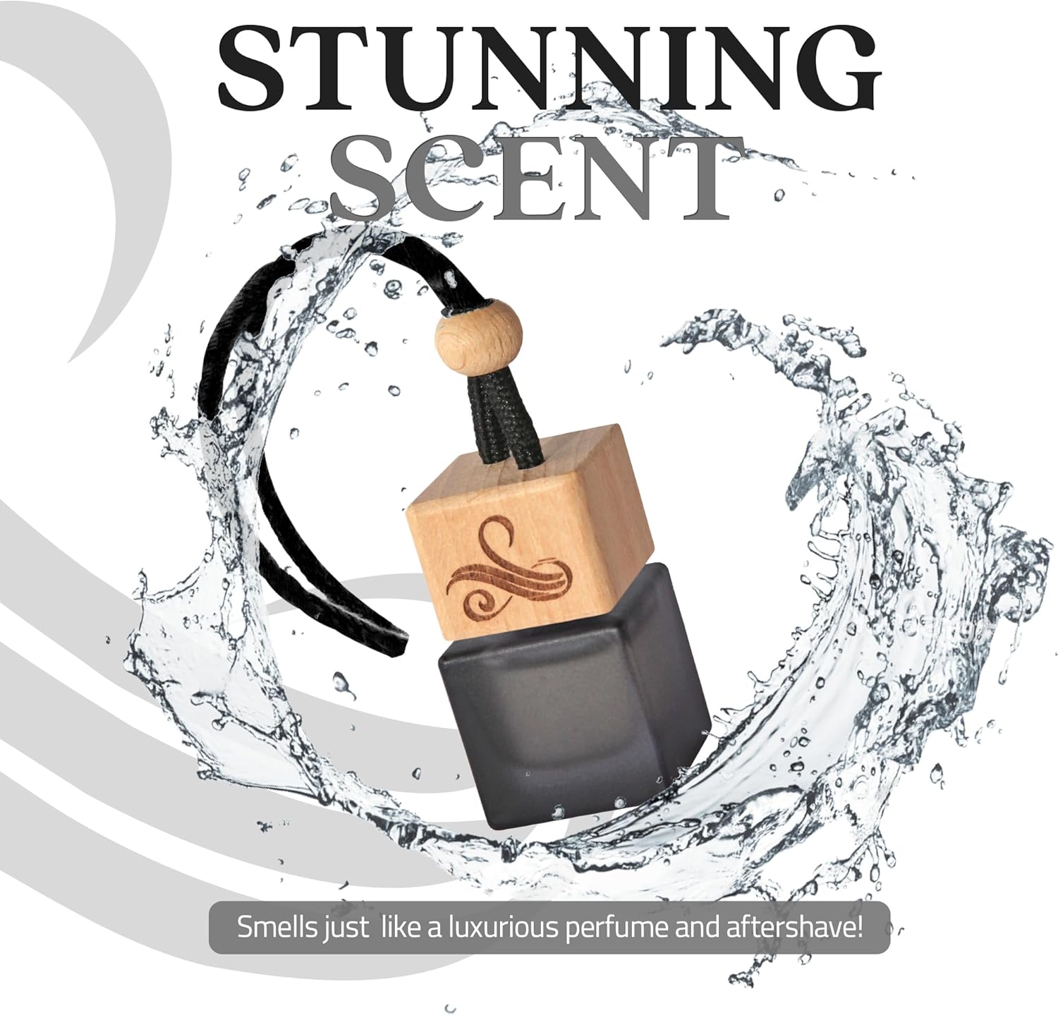 Emphasizes the product's high-quality fragrance, comparing it to luxurious perfume and aftershave to appeal to customers seeking a premium scent experience.