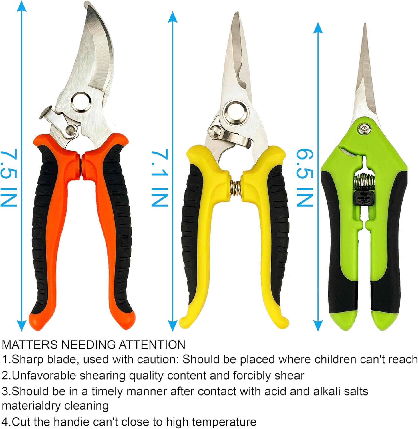Secondary Images for Pruning Shears