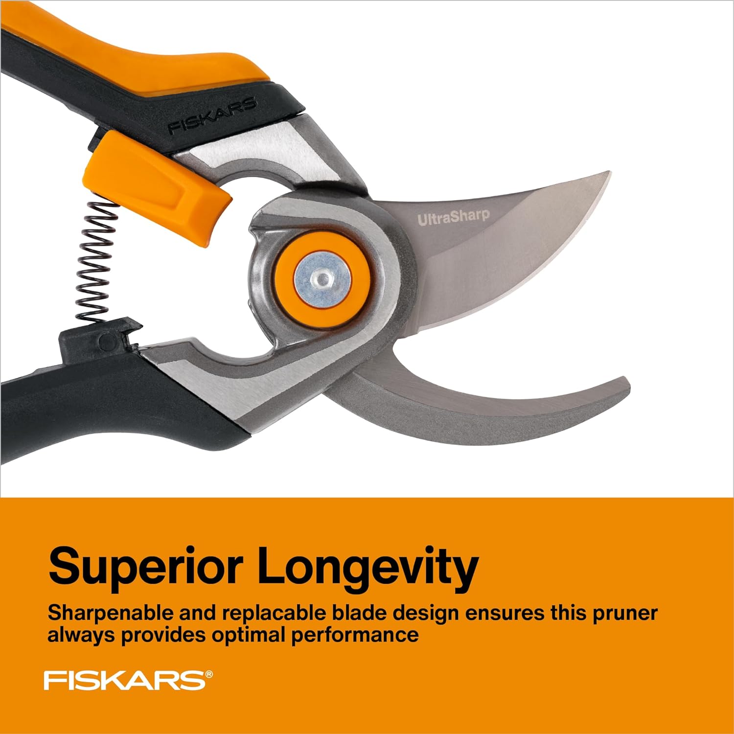 Highlights the product's long-lasting performance due to its sharpenable and replaceable blade design.