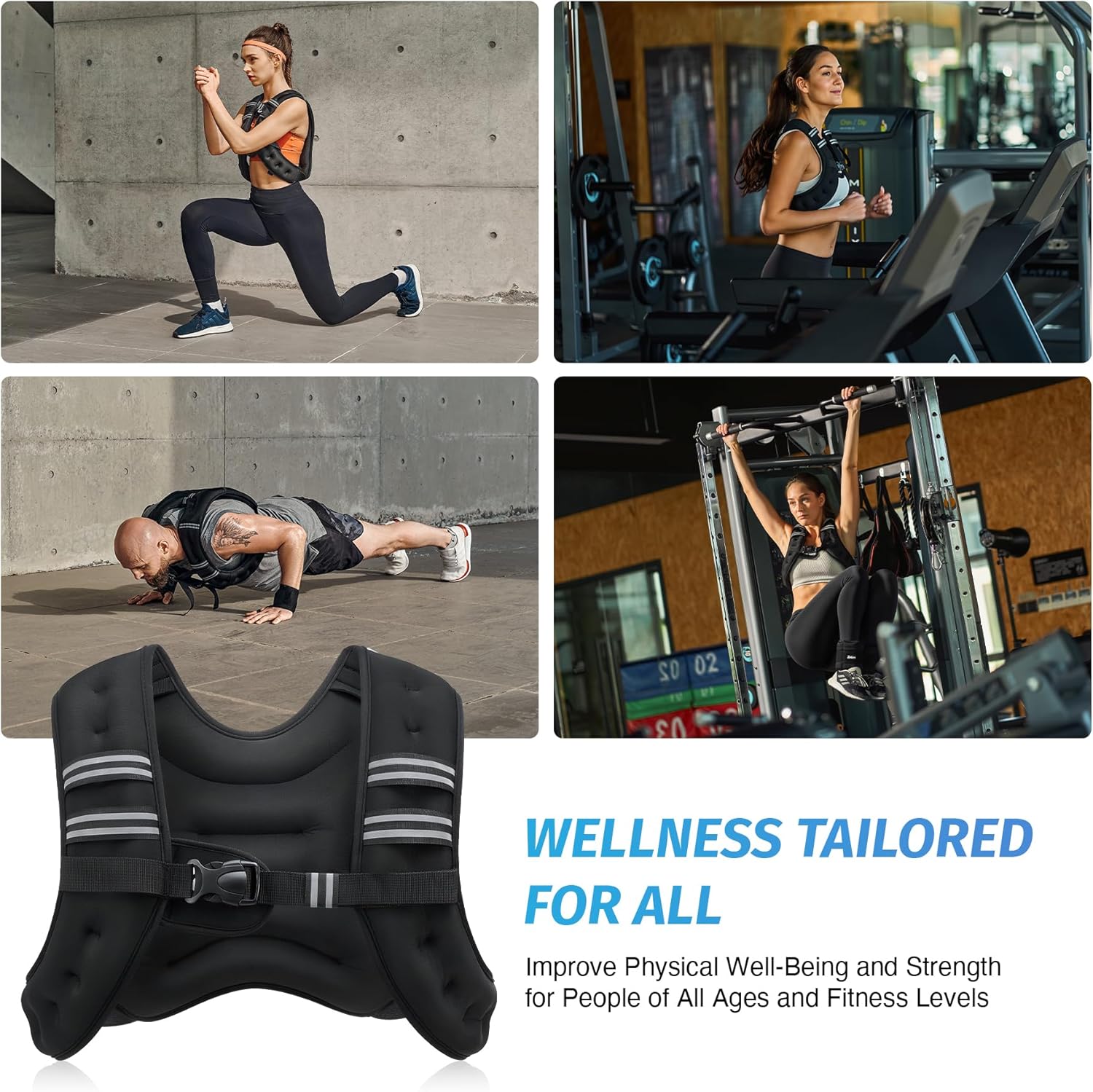 Secondary Images for ZELUS Weighted Vest