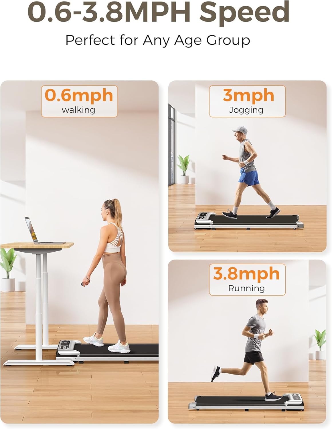 Secondary Images for Under Desk Treadmill
