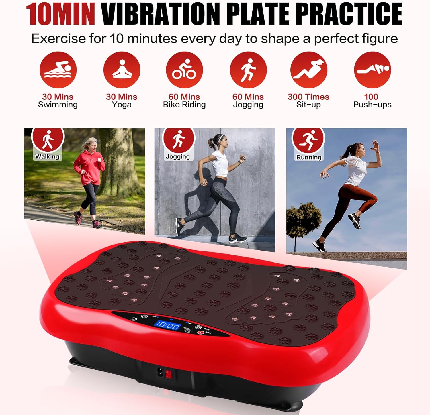 Secondary Images for Vibration Plate Exercise Machine