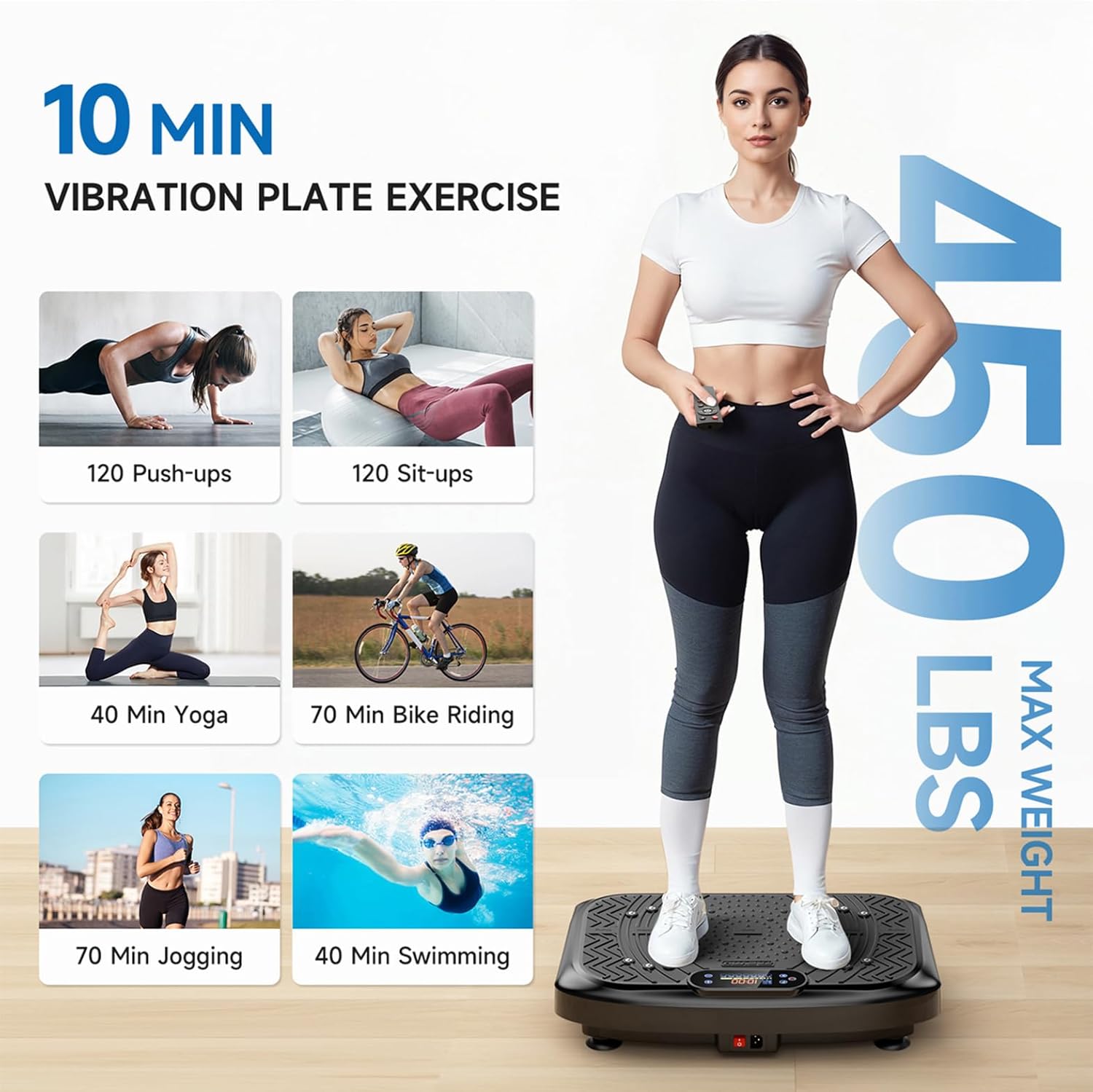Secondary Images for Vibration Plate Exercise Machine Weight Loss