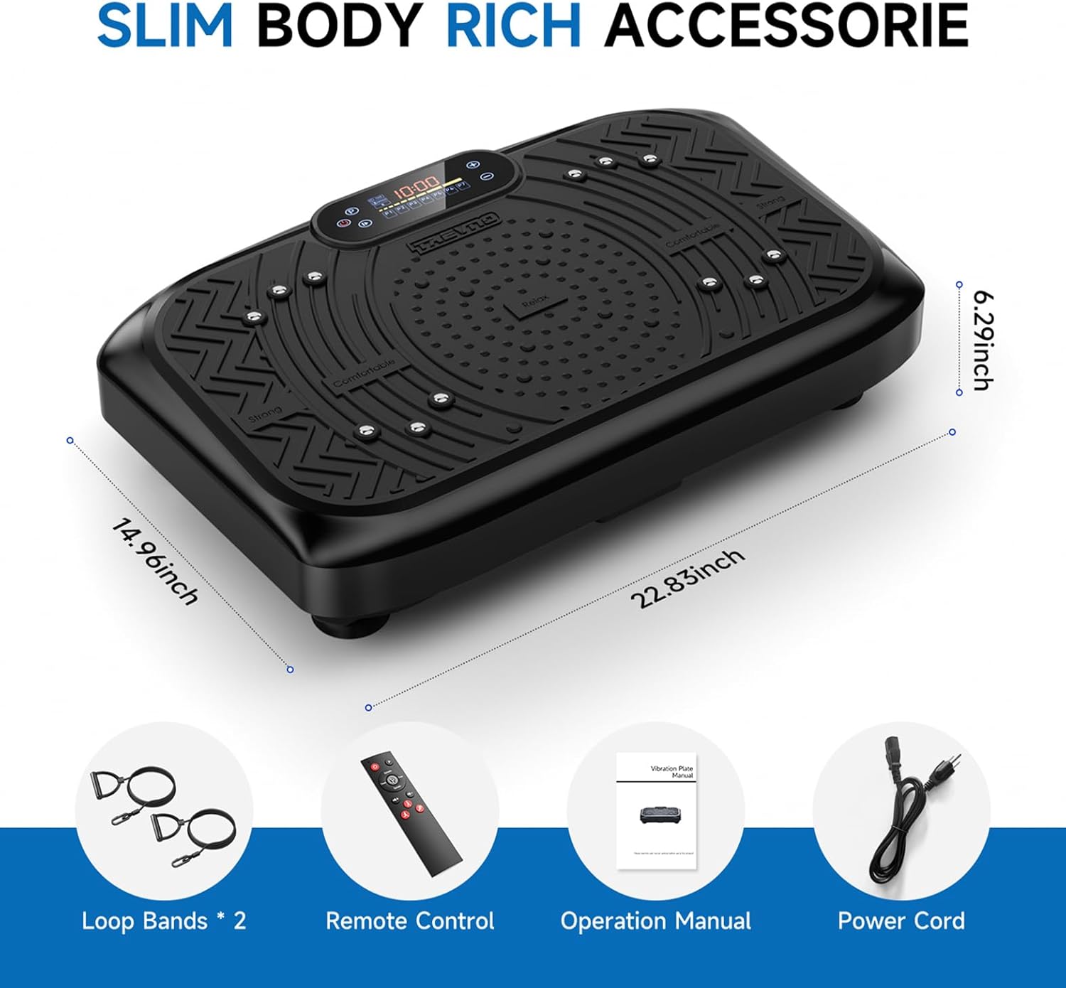 Secondary Images for Vibration Plate Exercise Machine Weight Loss