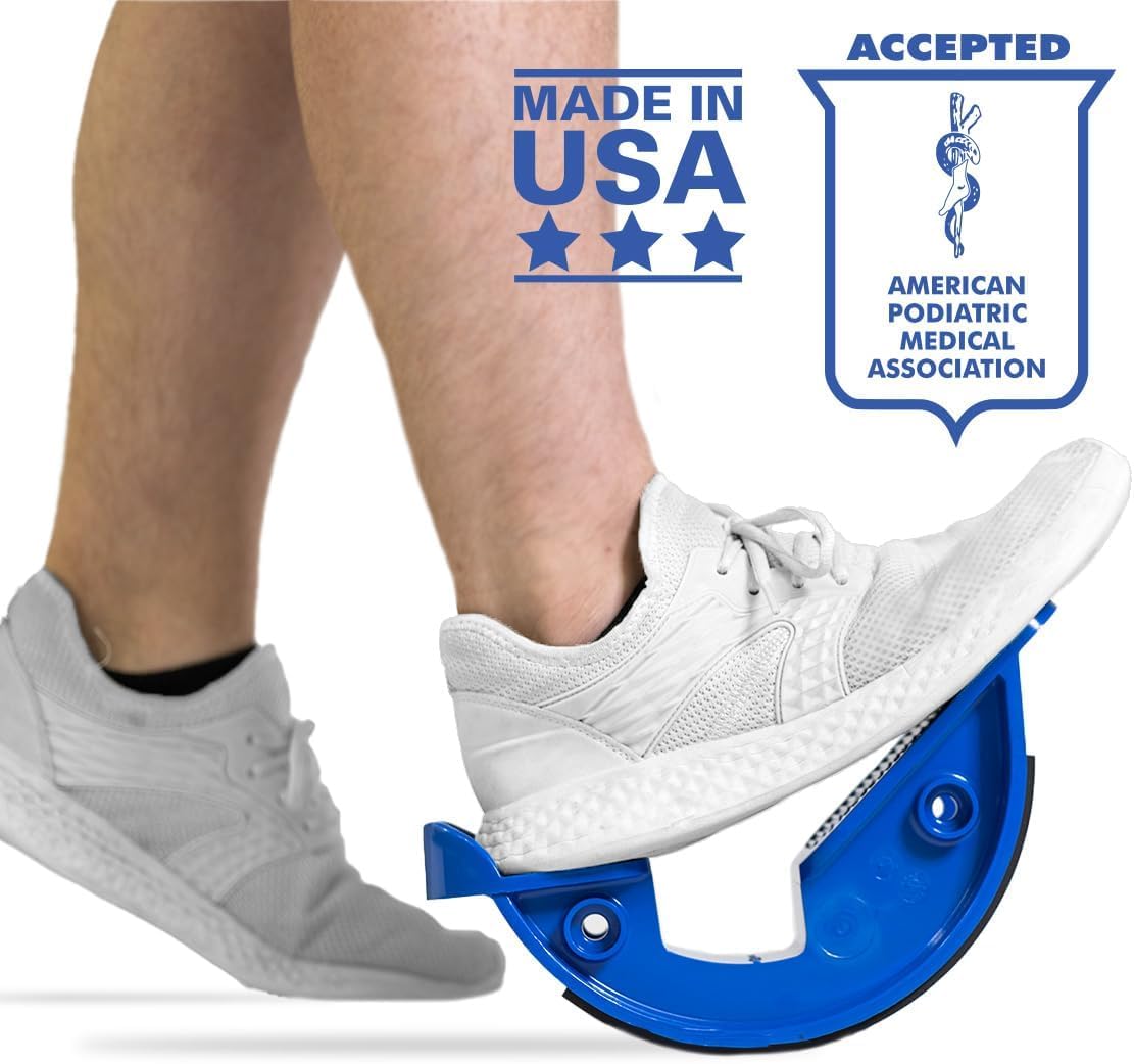 Highlights product safety and quality through American Podiatric Medical Association approval and USA manufacturing.