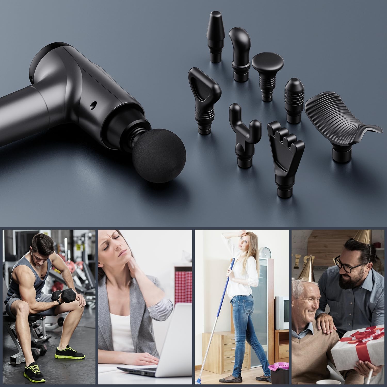 Secondary Images for Massage Gun Deep Tissue