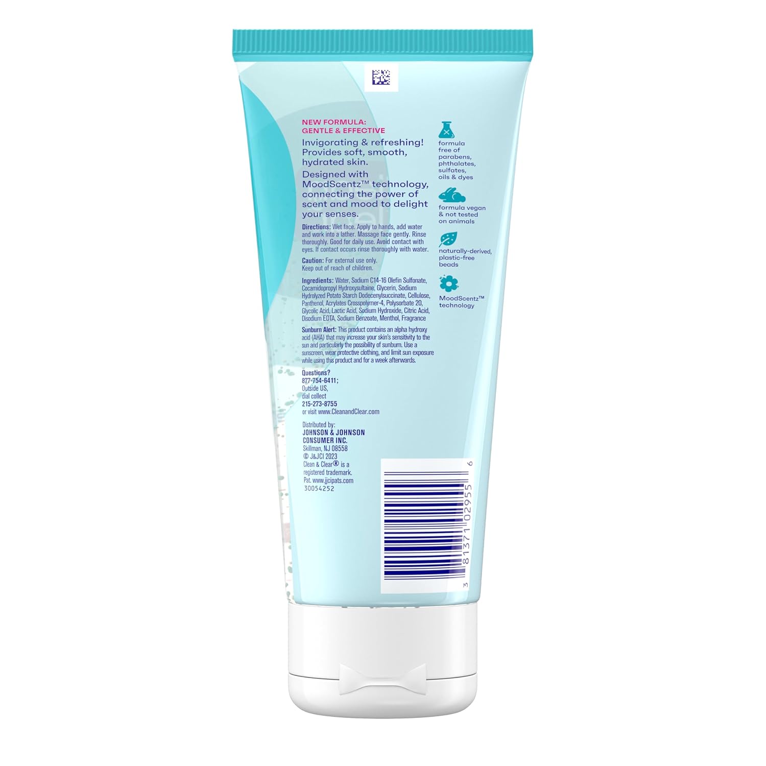 Secondary Images for Clean & Clear Deep Action Exfoliating Facial Cleanser