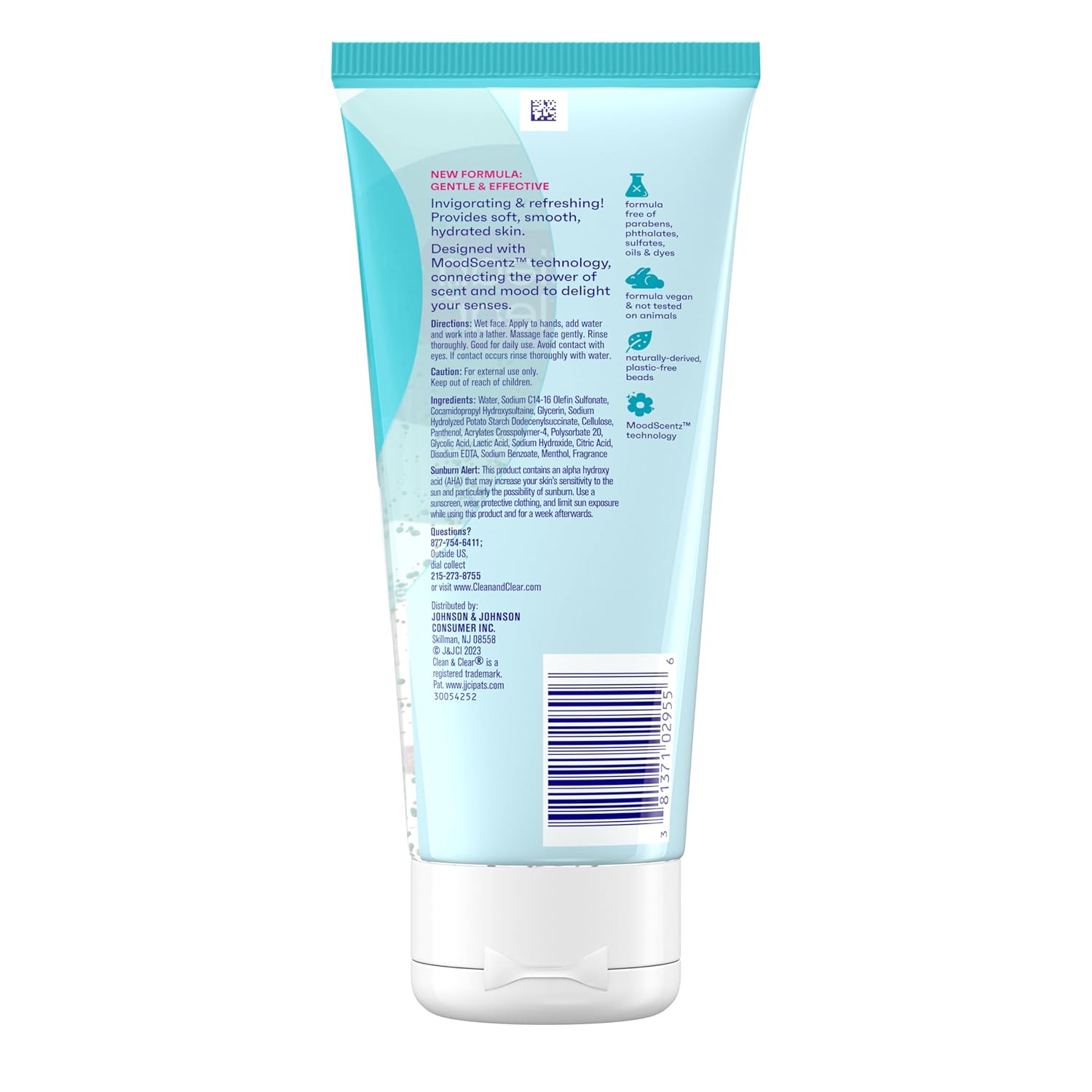 Secondary Images for Clean & Clear Deep Action Exfoliating Facial Cleanser