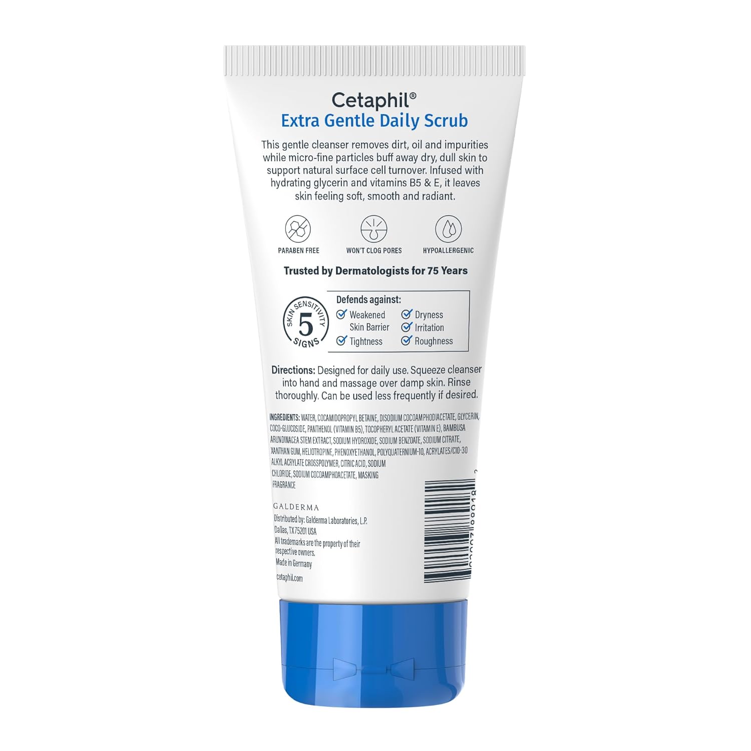 Secondary Images for Cetaphil Exfoliating Face Wash