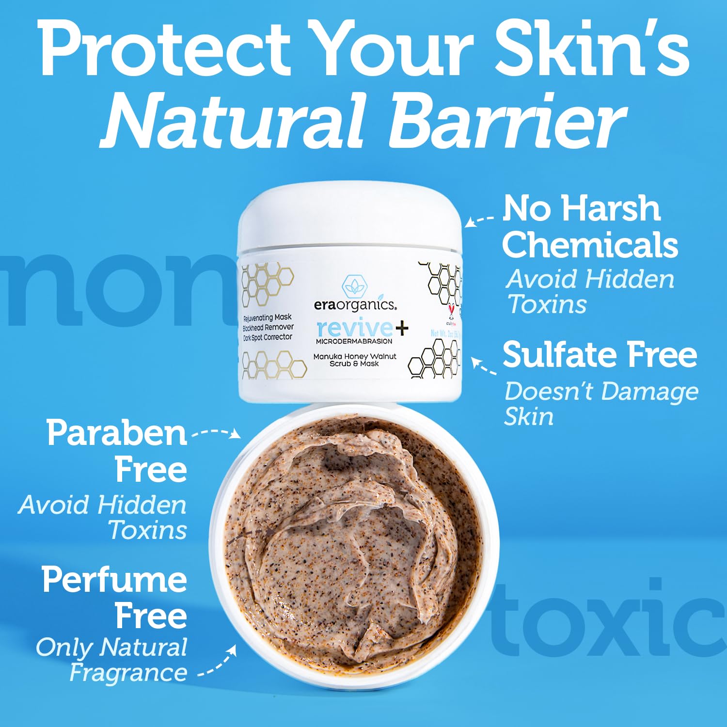 Secondary Images for Manuka Honey Exfoliating Face Scrub