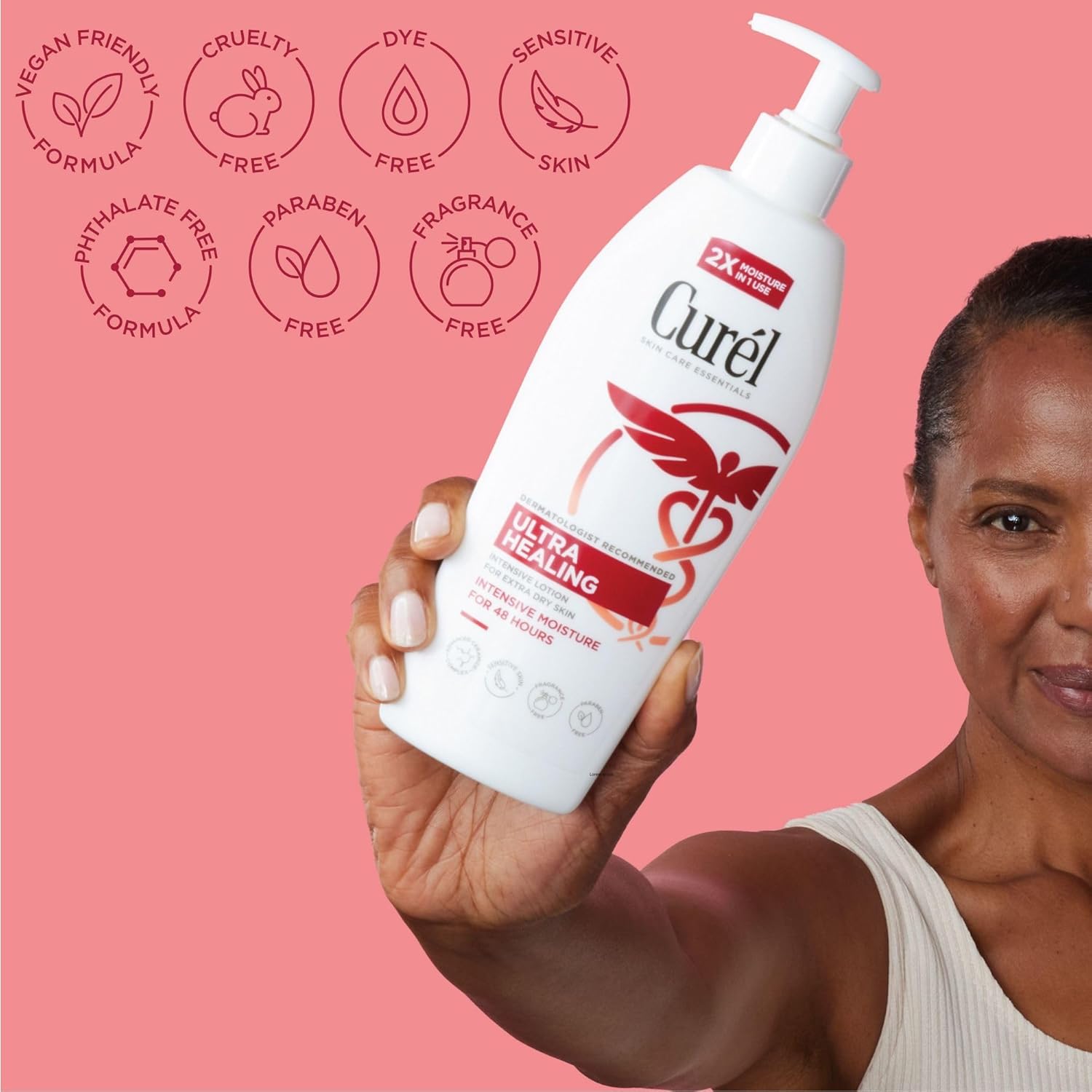 Secondary Images for Curel Ultra Healing Lotion for Sensitive and Dry Skin