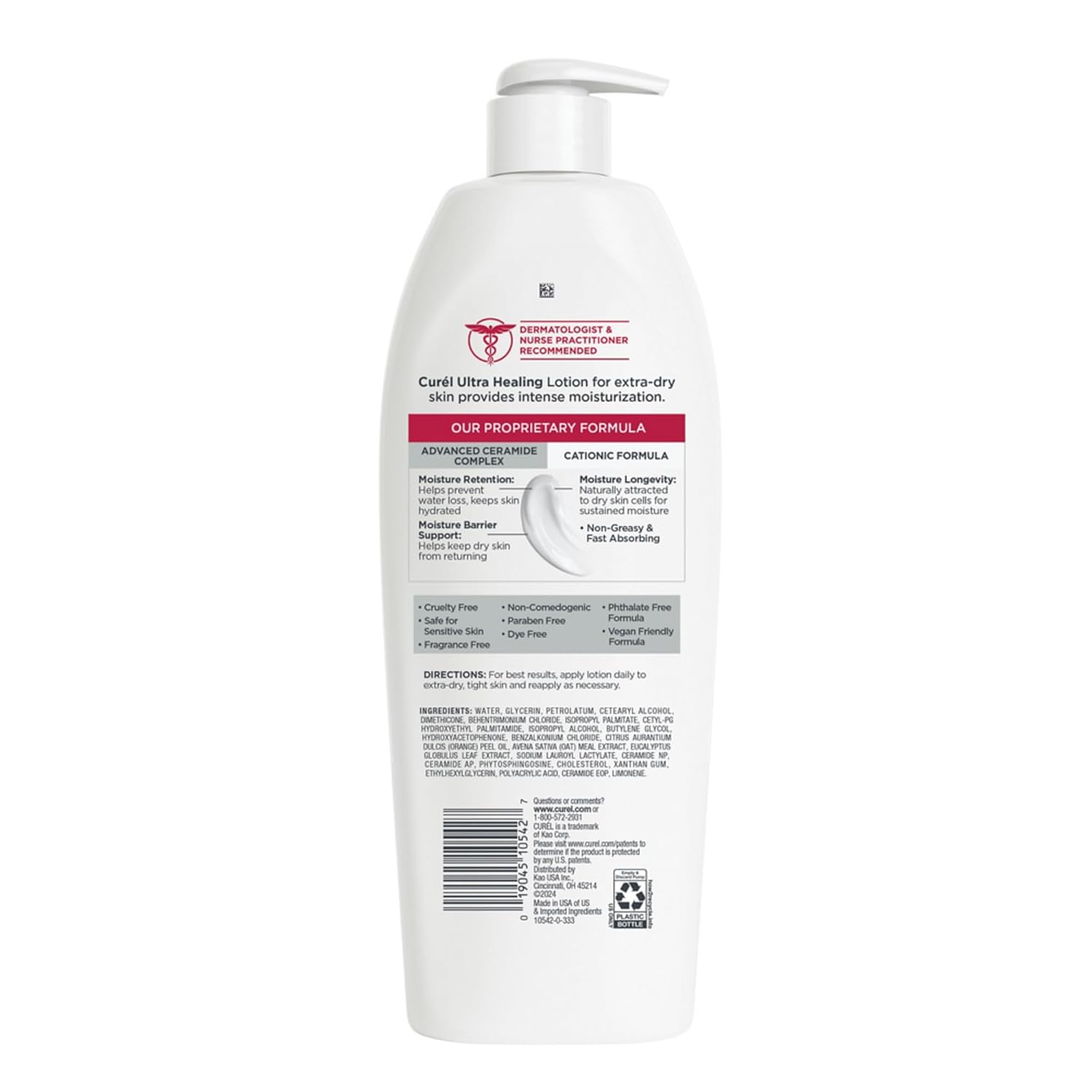 Secondary Images for Curel Ultra Healing Lotion for Sensitive and Dry Skin