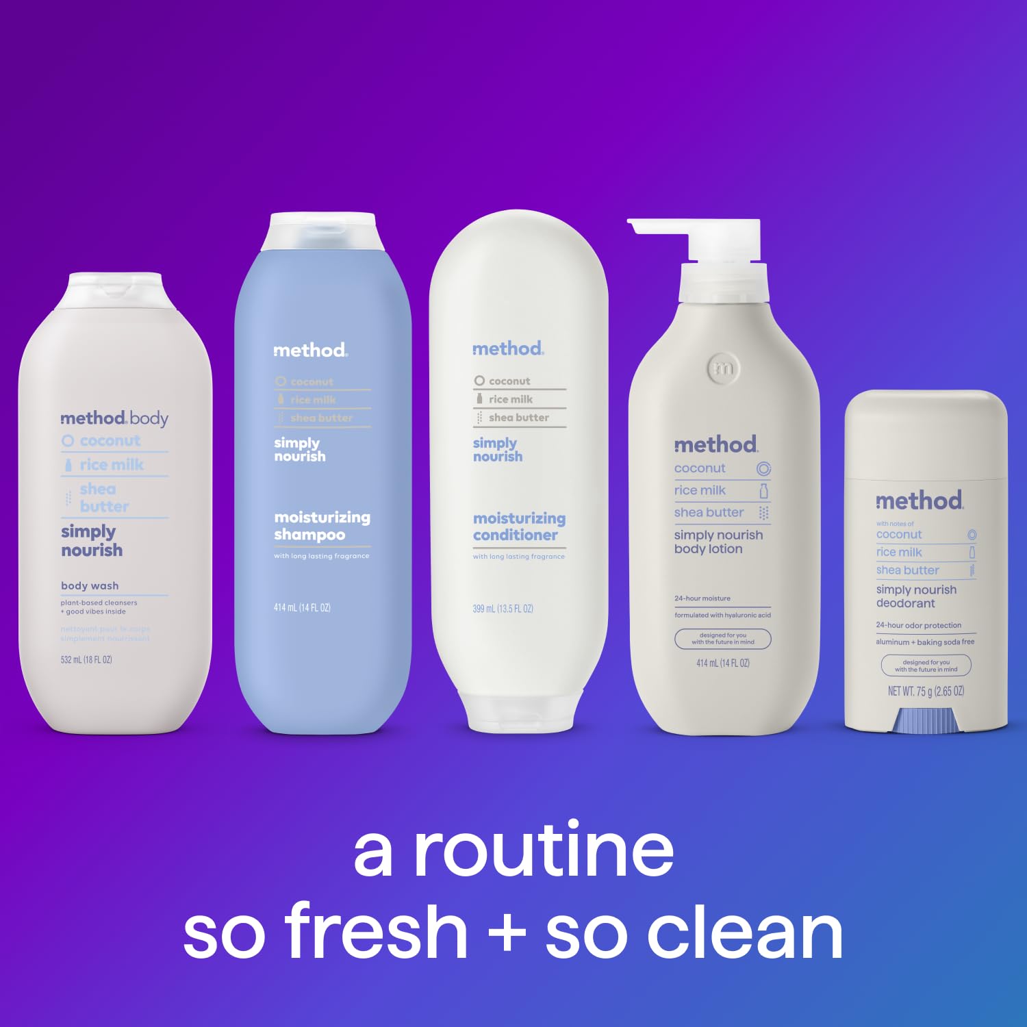 Secondary Images for Method Body Wash