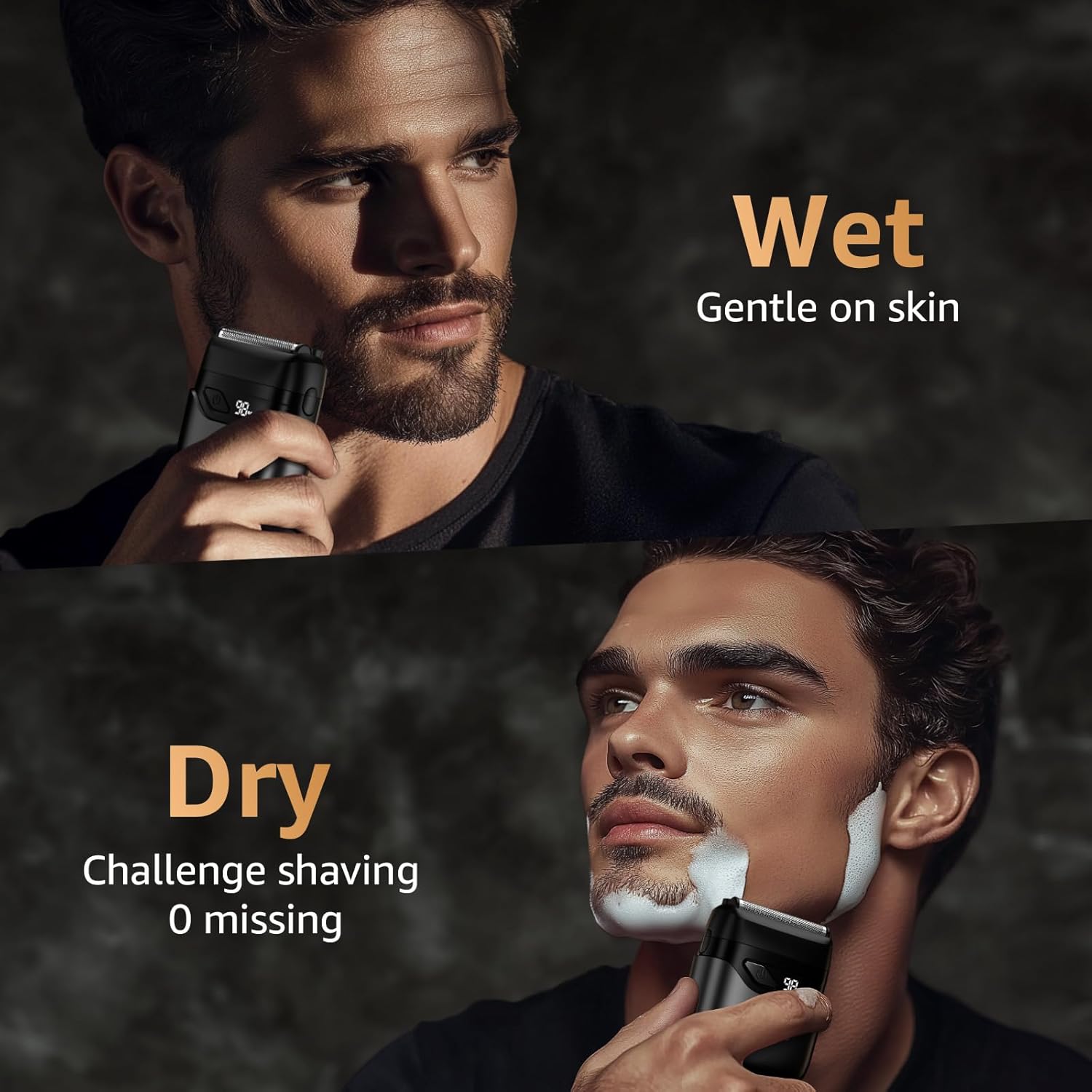 Secondary Images for Electric Foil Shavers for Men: Mini Electric Razor for Face