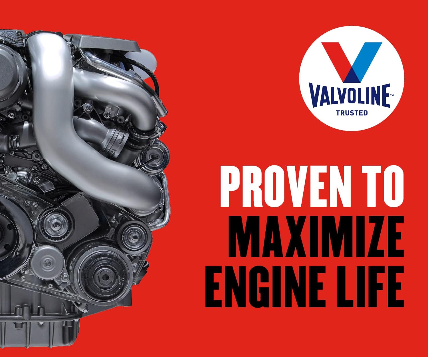 Emphasizes how Valvoline products are proven to extend engine lifespan, reassuring customers about the effectiveness and reliability of their motor oil.