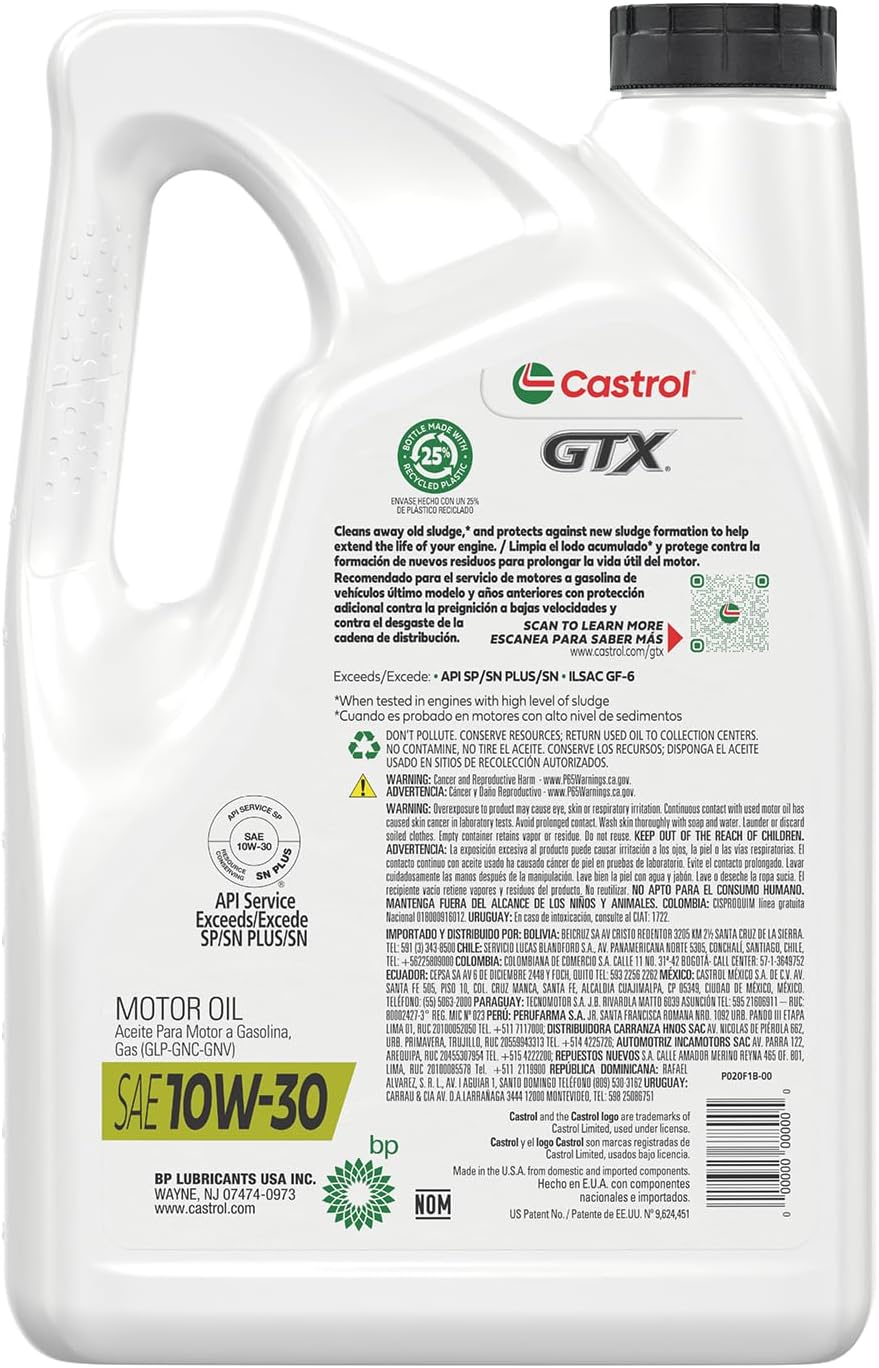 Highlights the product's ability to clean away old sludge and protect against new sludge formation, extending engine life.