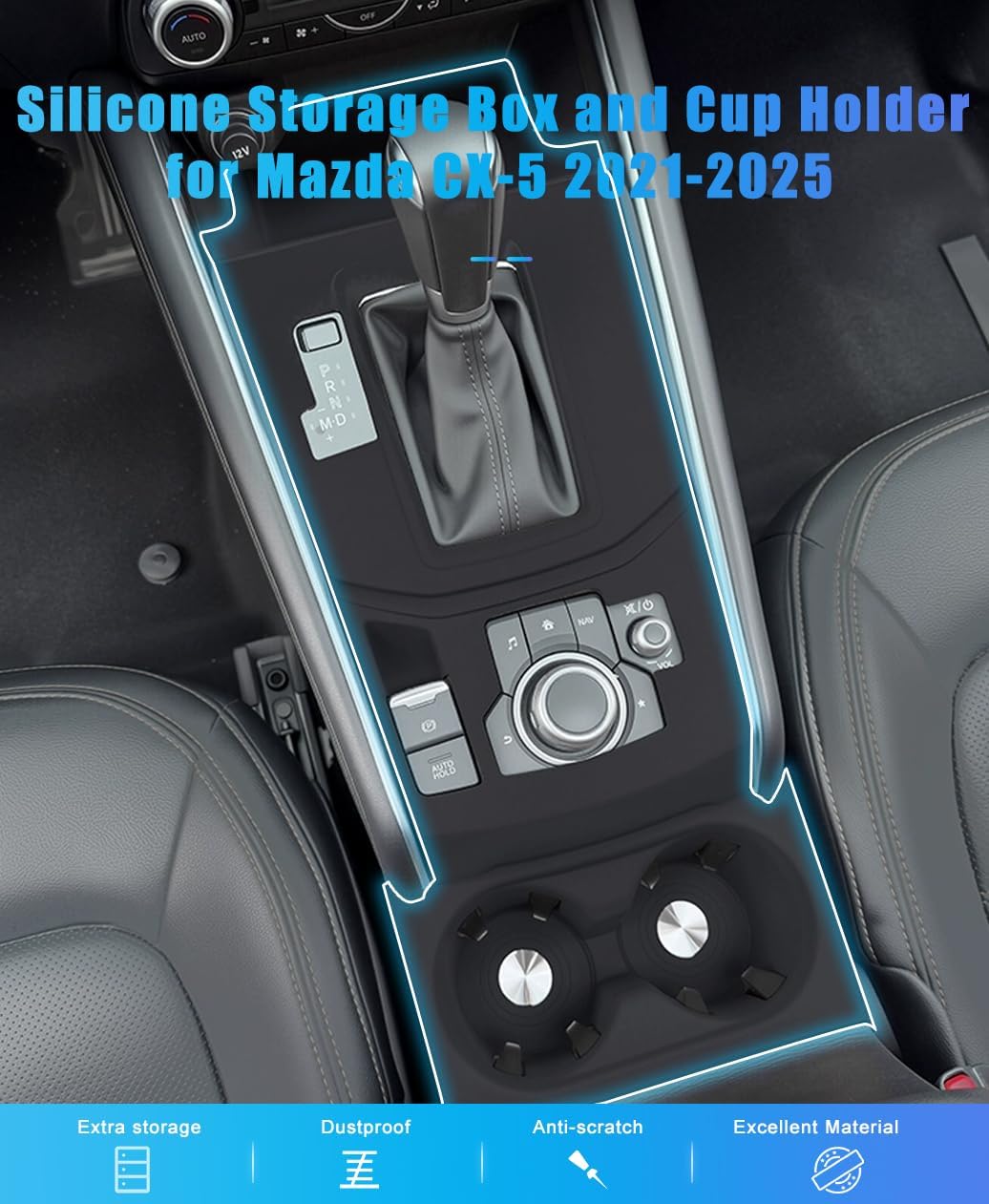Secondary Images for for 2025 Mazda CX5/CX-5Accessories 2017 2018 2019 2020 2021 2022 2023 2024 Car Cup…