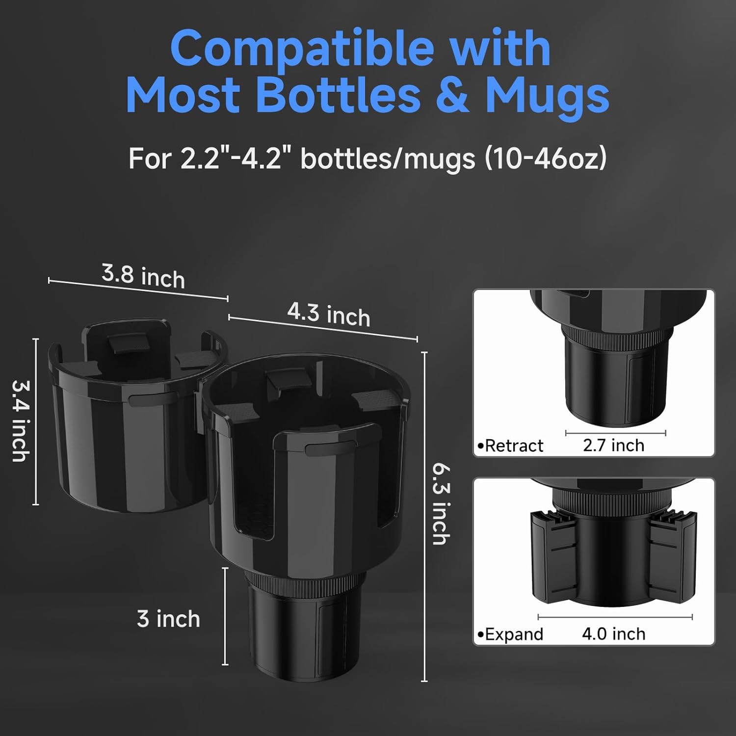 Secondary Images for DYLEN Car Cup Holder Expander
