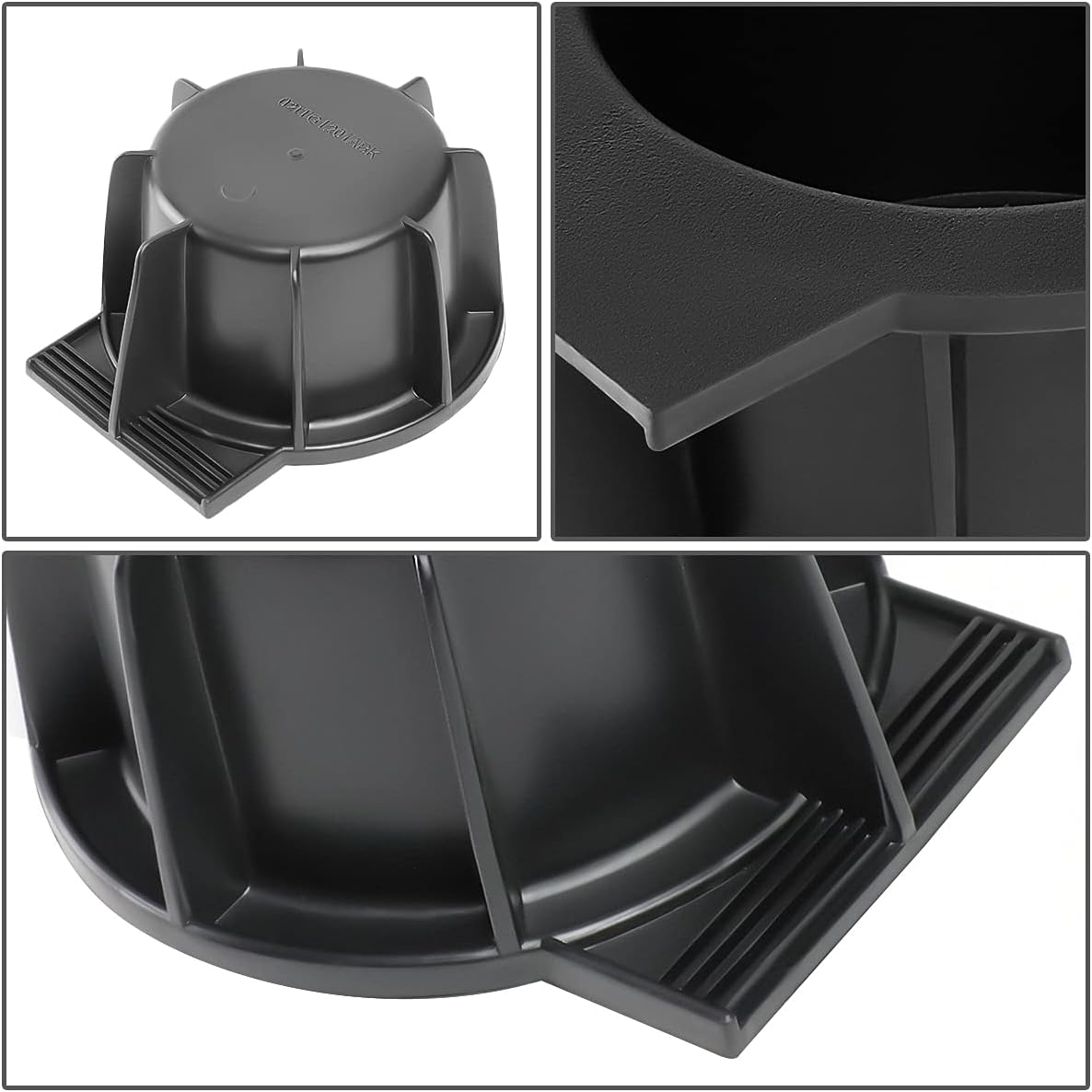 Highlights the product's structural design and material texture to showcase its durability and functionality.