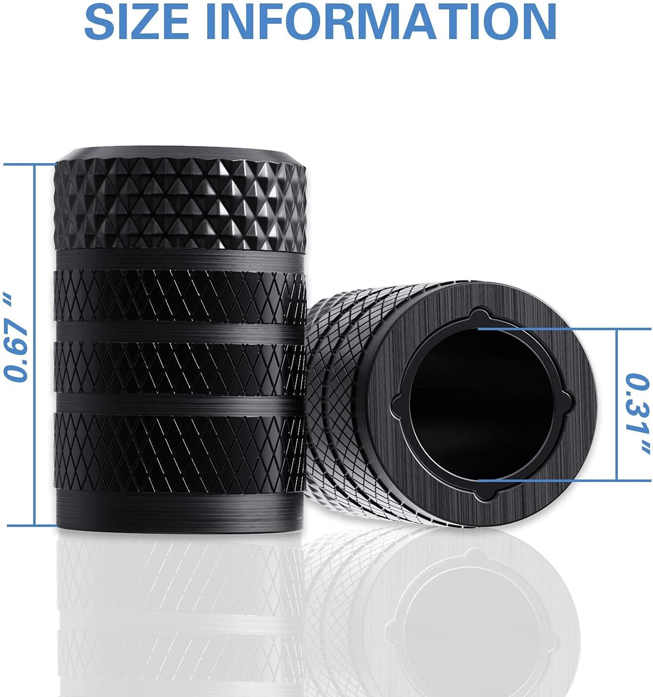 Provides exact measurements of the product to help customers understand its size and fit.