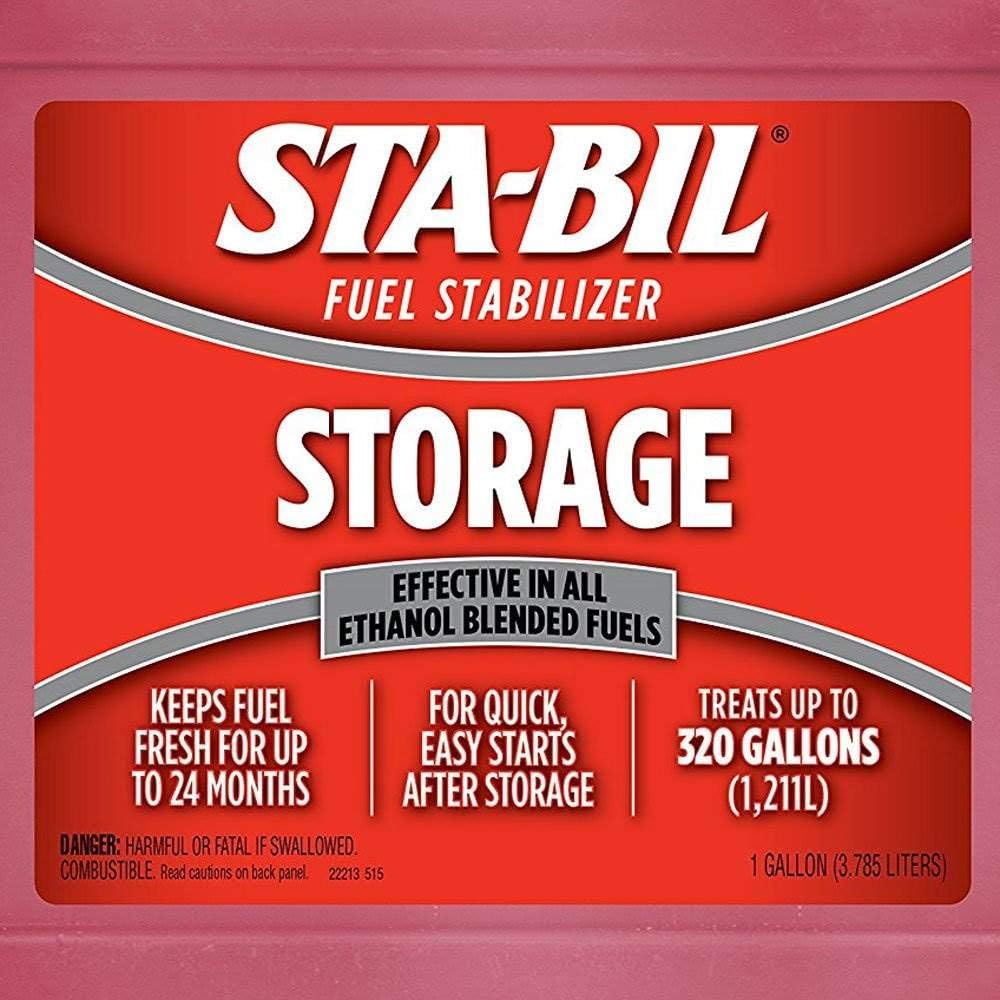 Highlights multiple benefits of the fuel stabilizer product to convince customers of its effectiveness and value for long-term fuel storage.