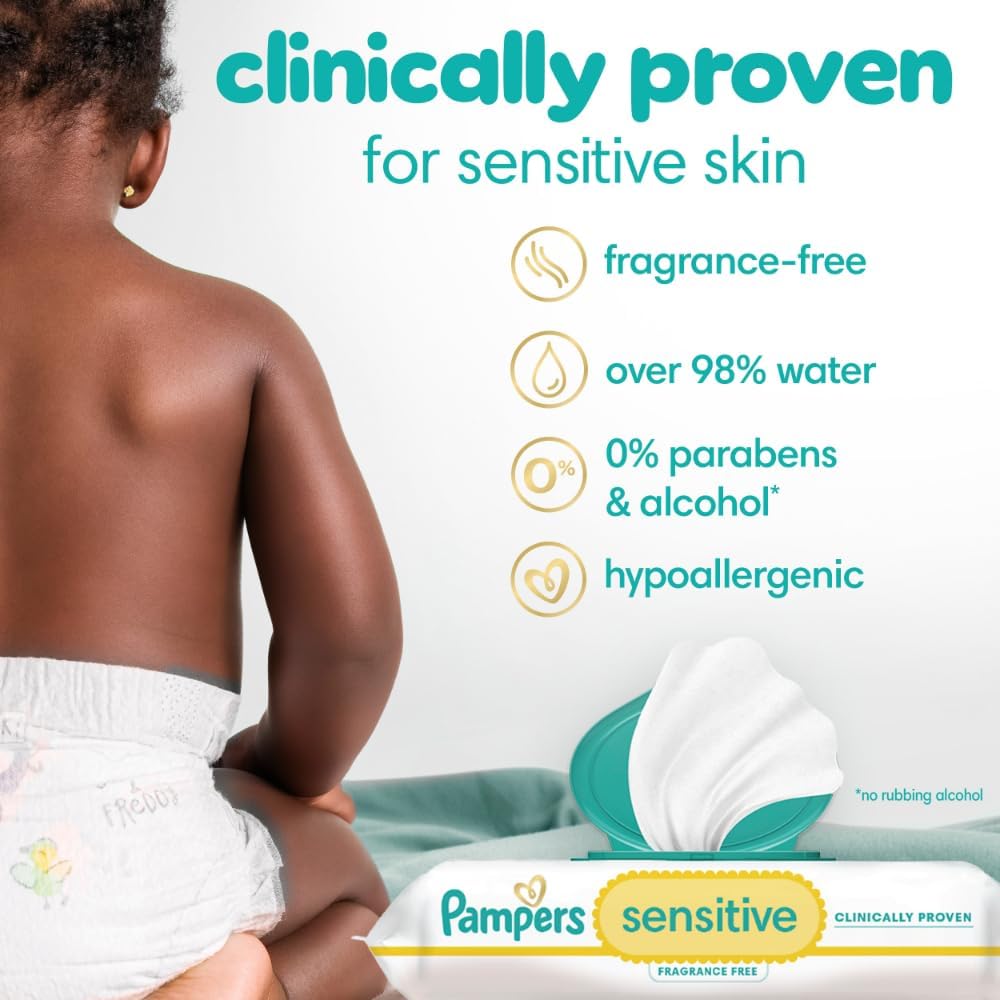Secondary Images for Pampers Baby Wipes