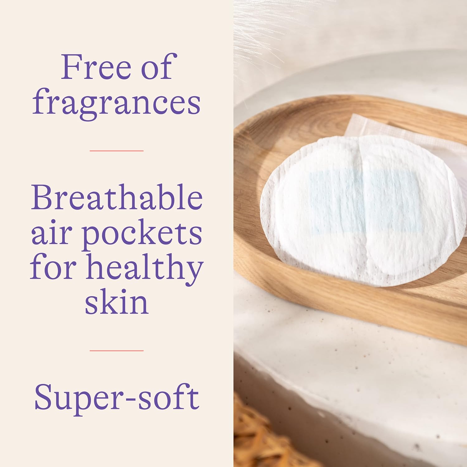 Highlights multiple benefits of the product to appeal to health-conscious consumers looking for gentle, skin-friendly options. Emphasizes the product's safety for sensitive skin by showcasing its…
