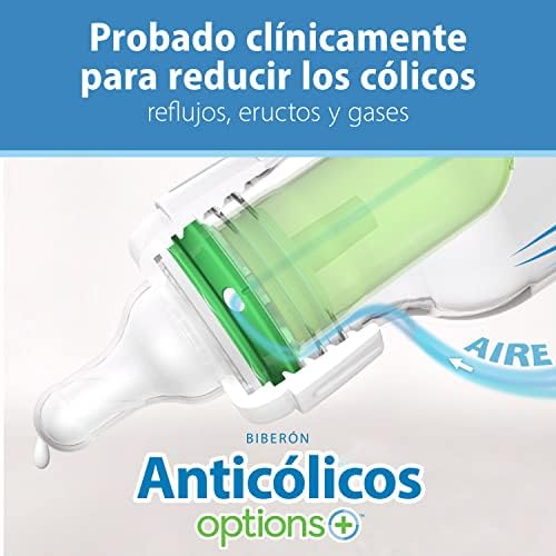 Highlights the product's clinically proven ability to reduce colic, reflux, burping and gas in babies.