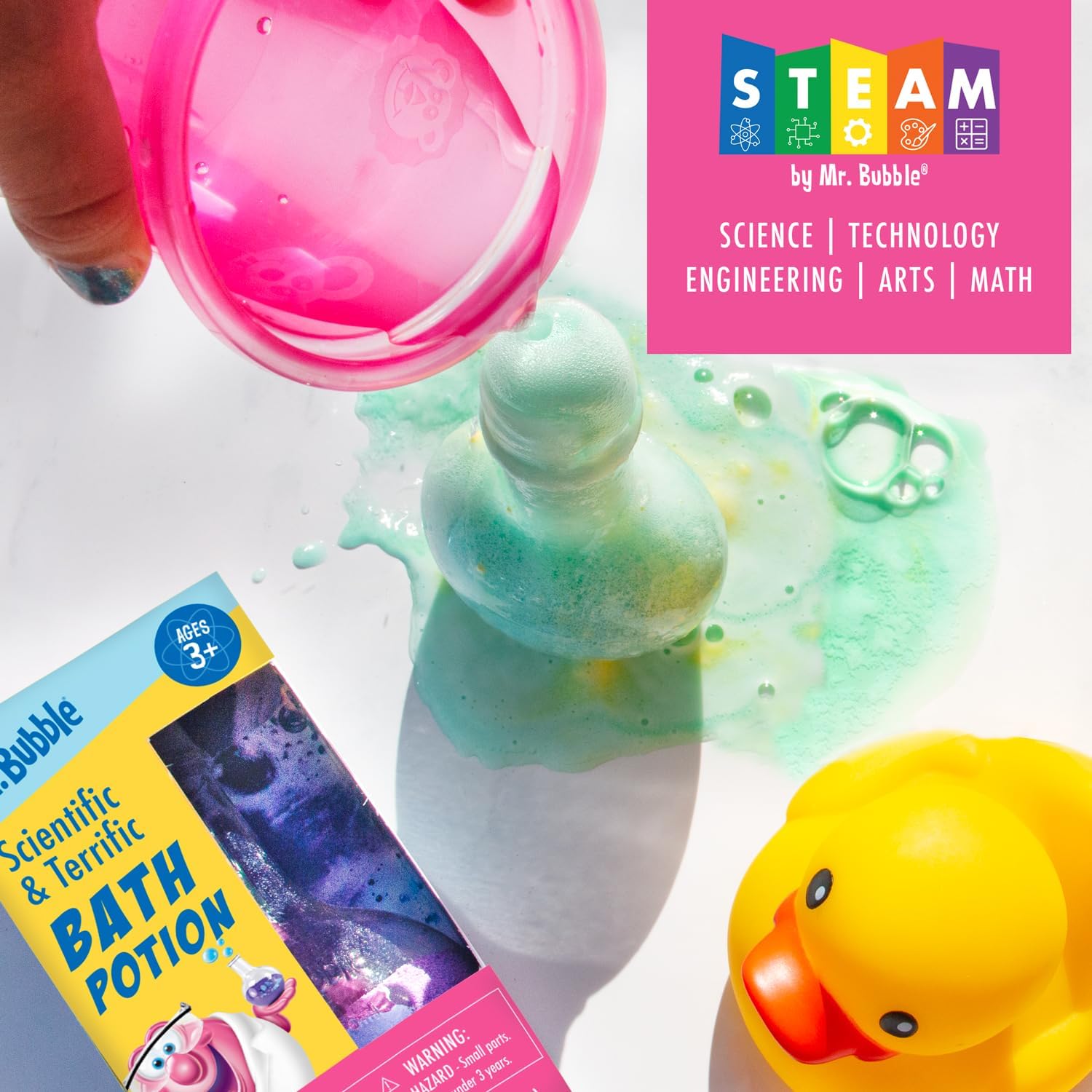 Secondary Images for Mr. Bubble Kids Original Bath Bomb Potions