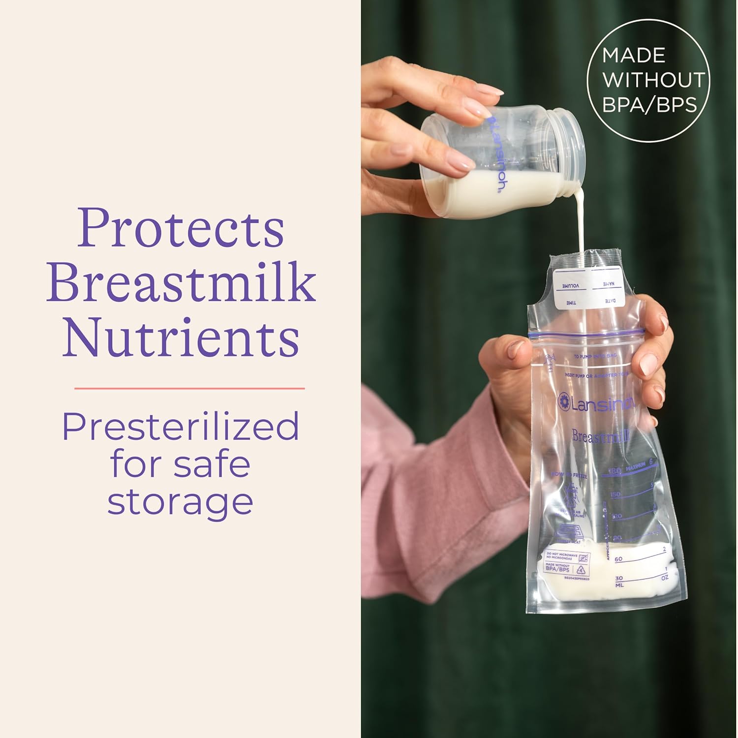 Secondary Images for Lansinoh Breastmilk Storage Bags