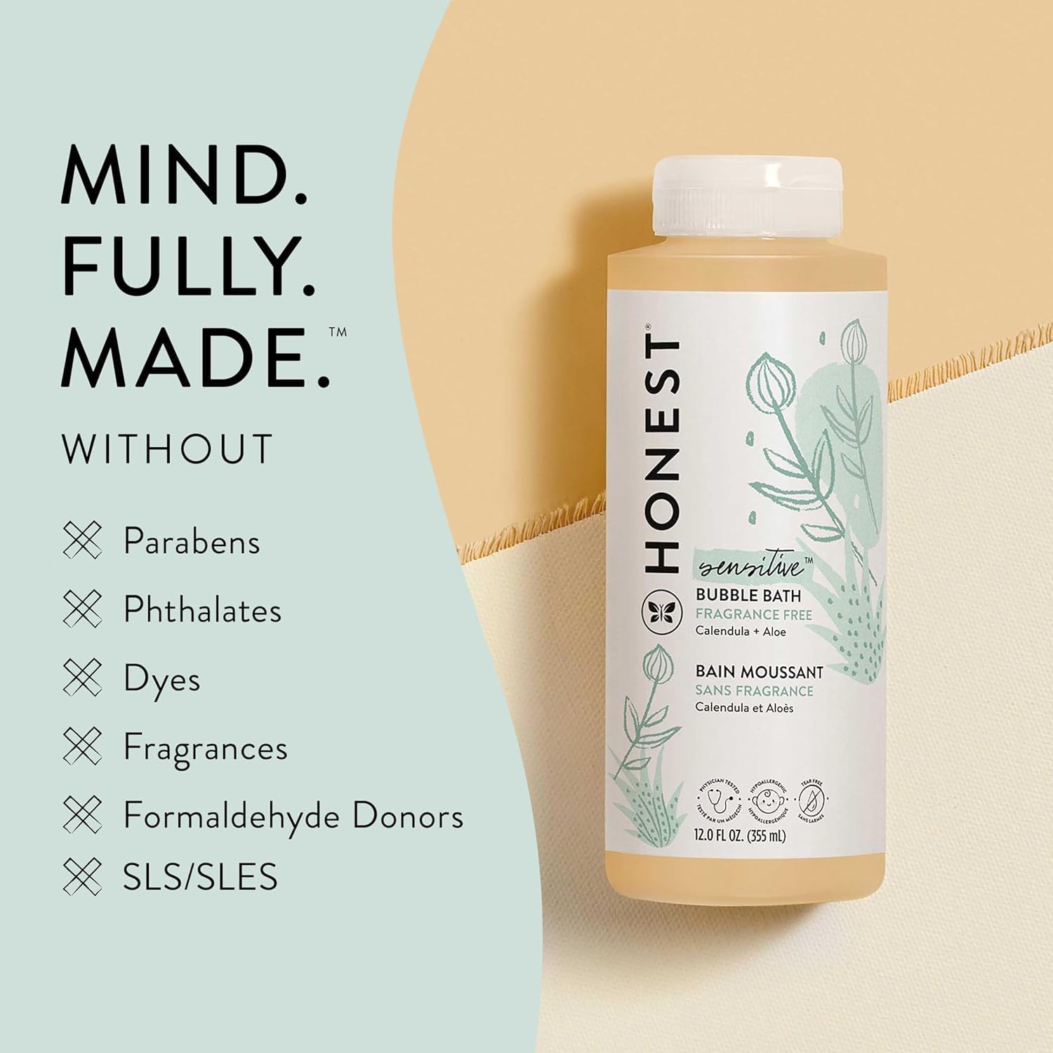 Secondary Images for The Honest Company Foaming Bubble Bath