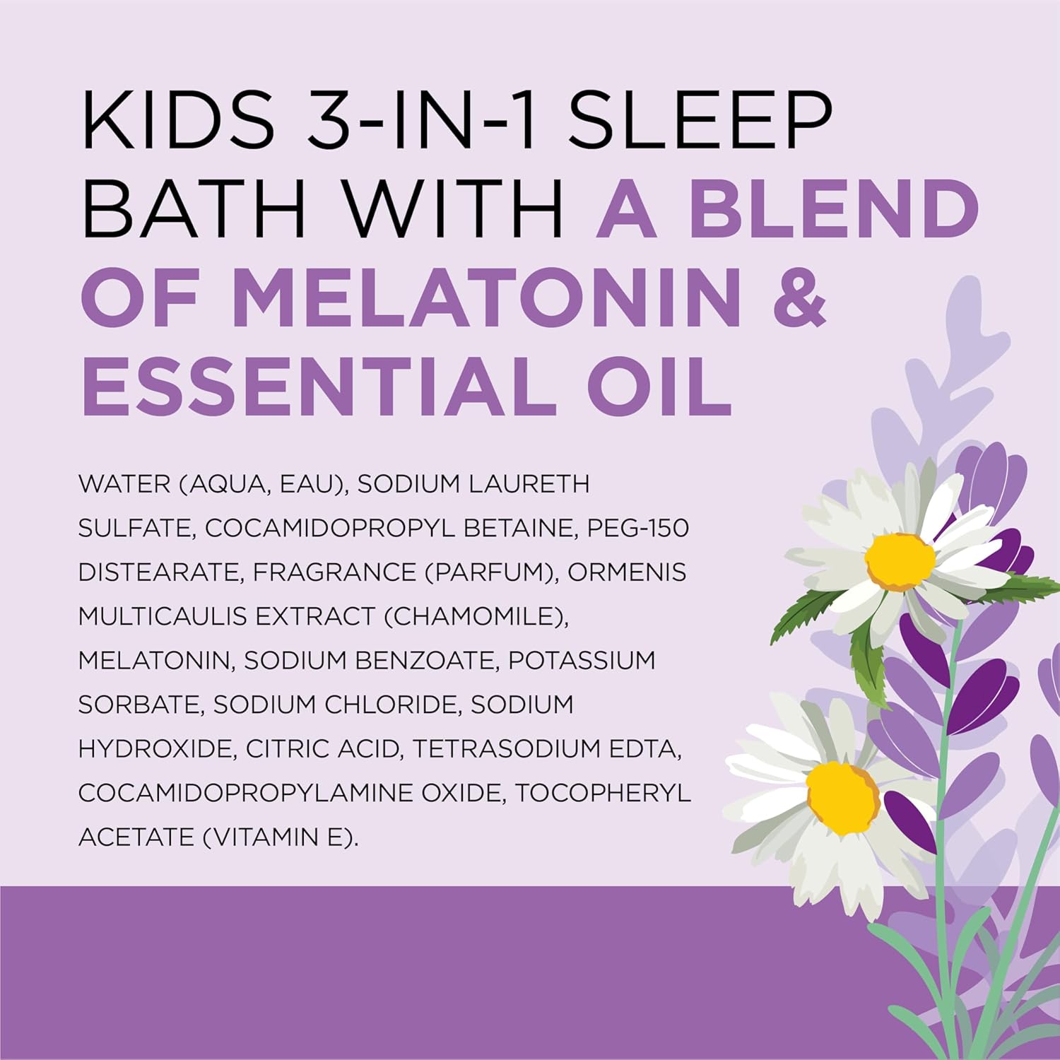 Secondary Images for Dr Teal's Kids 3-in-1 Sleep Bath: Bubble Bath