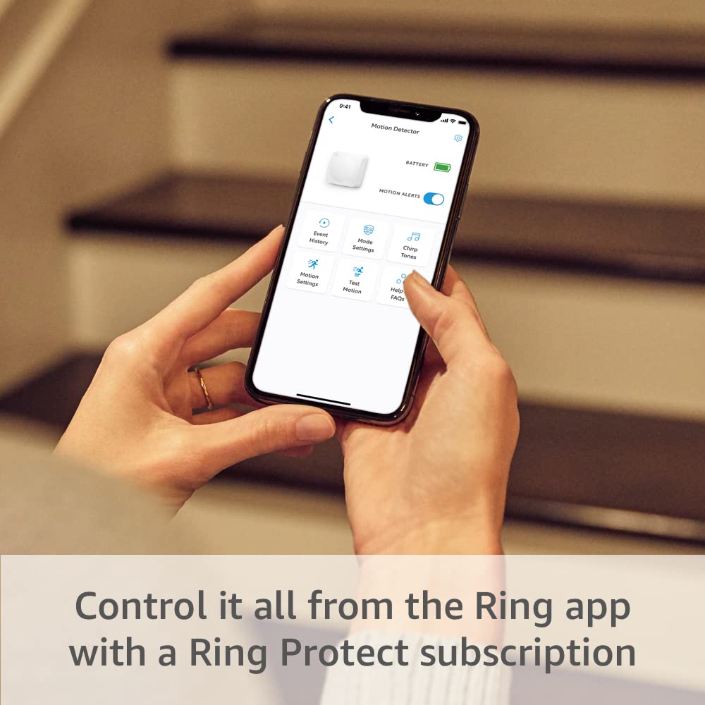Secondary Images for Ring Alarm Motion Detector